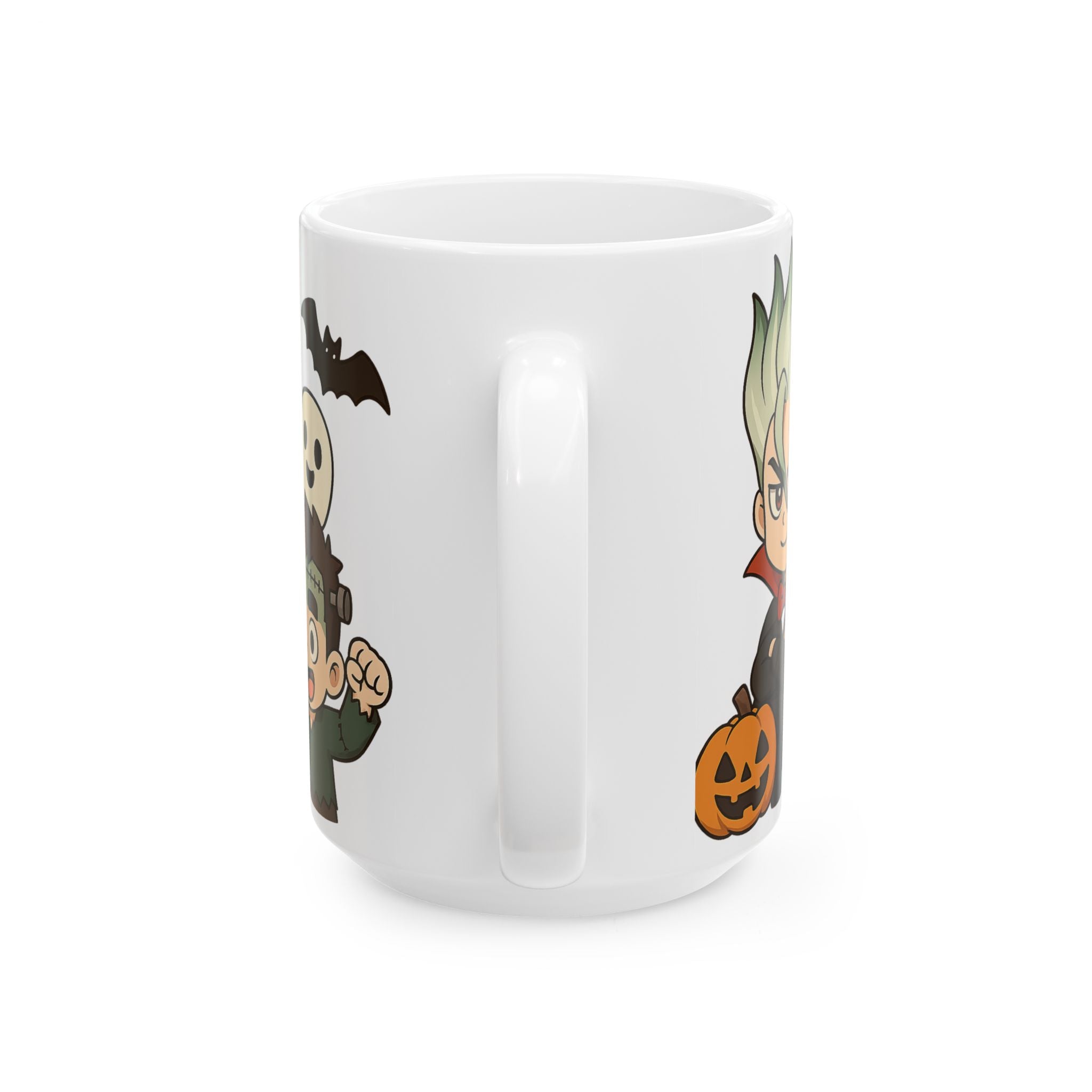 Dr Stone Anime Halloween Ceramic Mug, (11oz, 15oz)