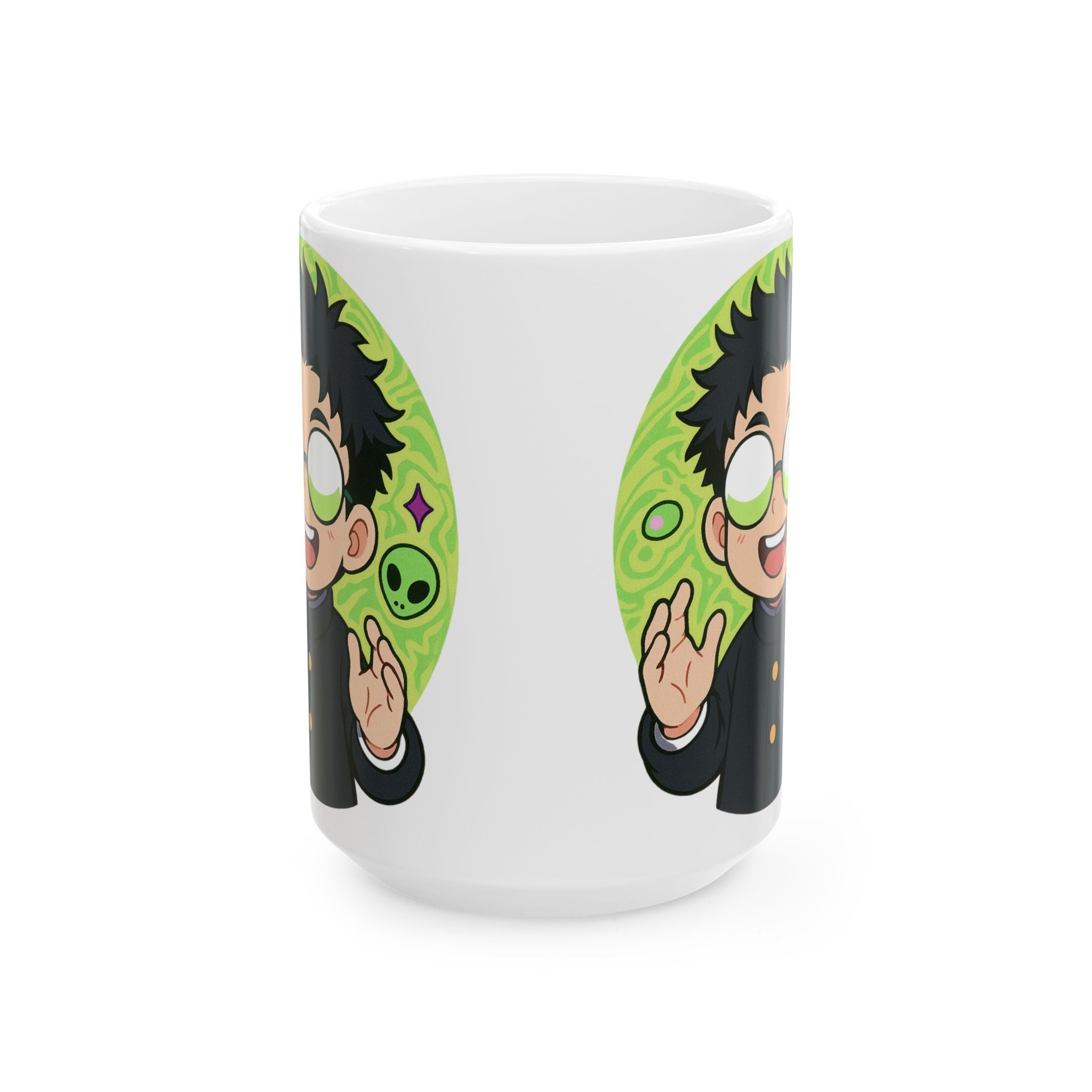 Anime Ceramic Mug, (11oz, 15oz)
