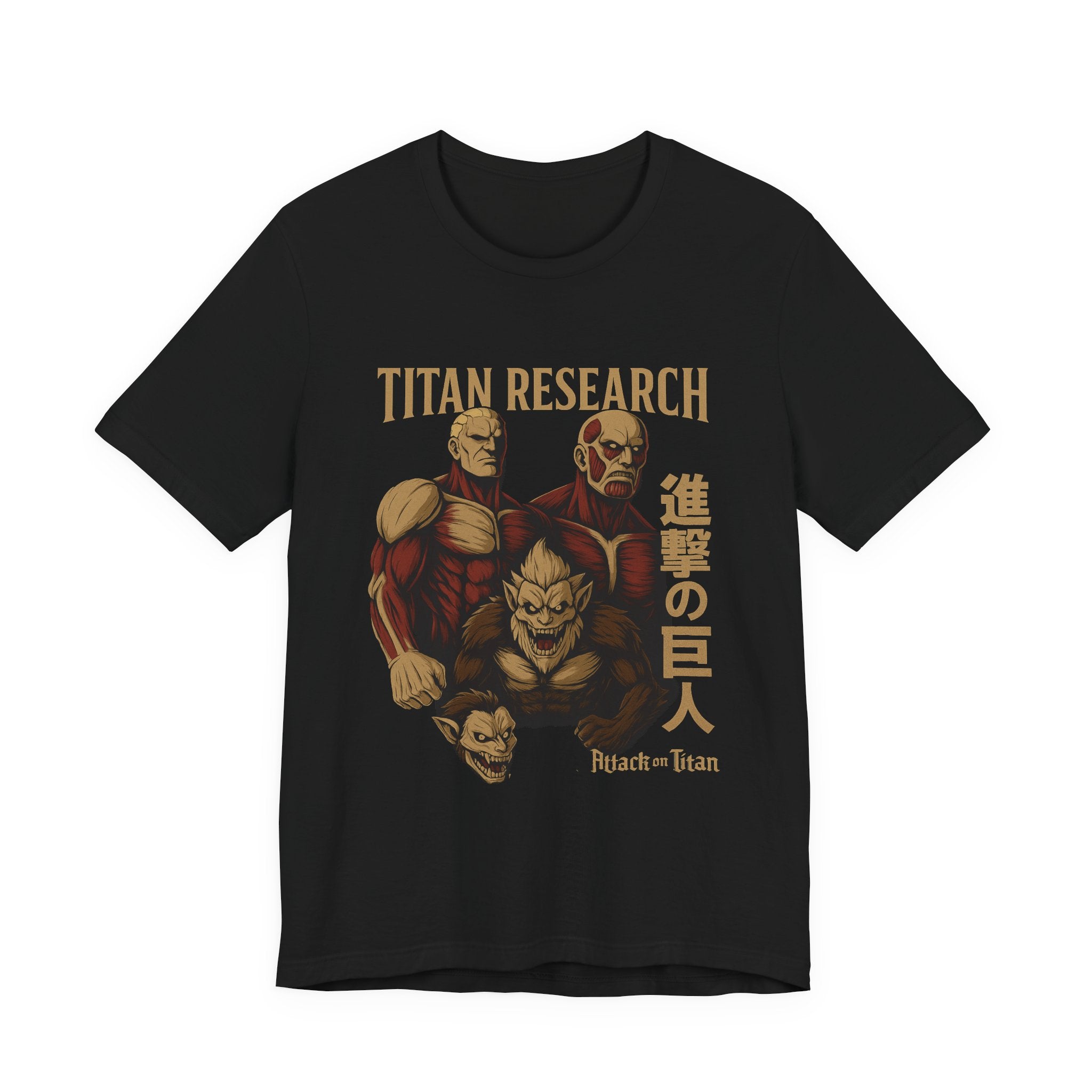 Attack on Titan Unisex Jersey Short Sleeve Tee