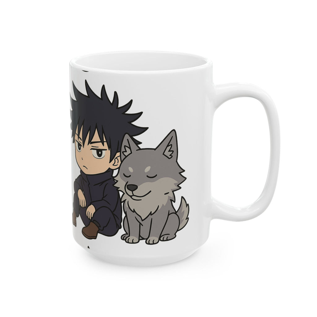 Megumi Anime Ceramic Mug, (11oz, 15oz)
