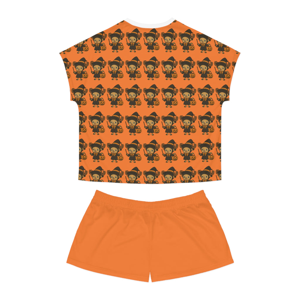Halloween Women's Short Pajama Set