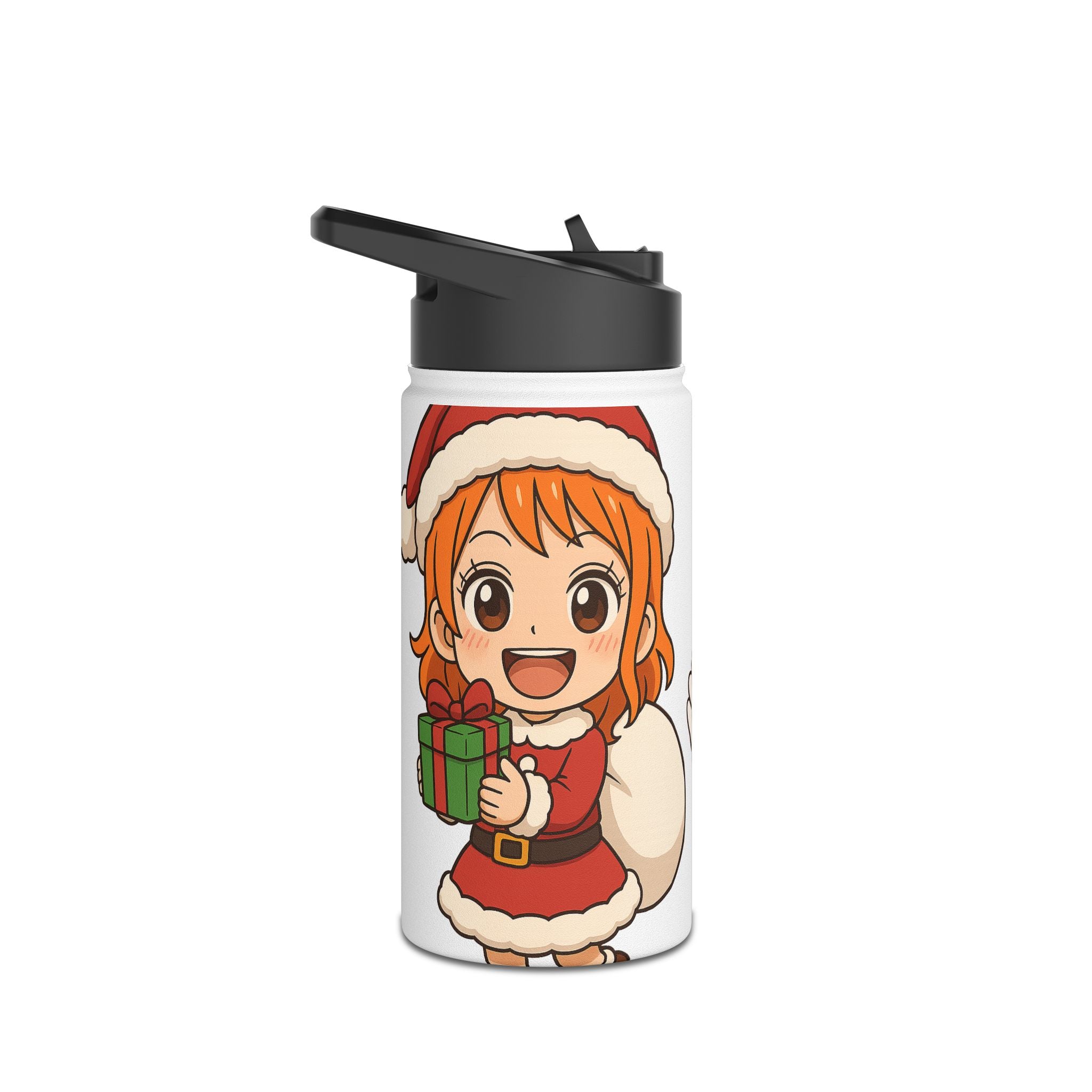 One Piece Anime Stainless Steel Water Bottle, Standard Lid ( Solo Leveling)