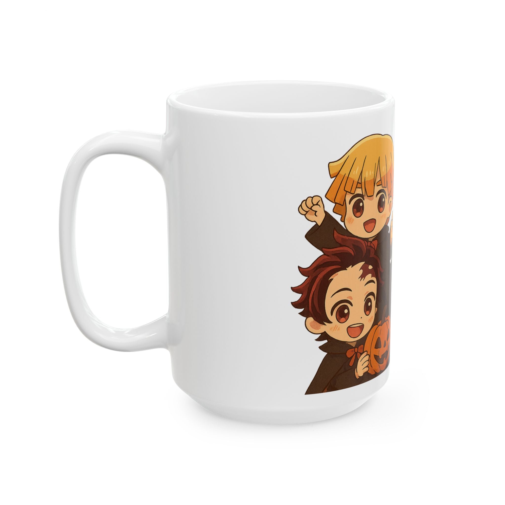 Halloween Anime Ceramic Mug, (11oz, 15oz)