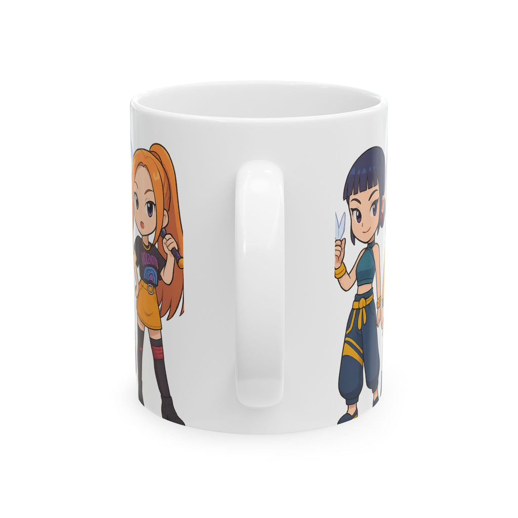 Kpop Demon hunters Ceramic Mug, (11oz, 15oz)