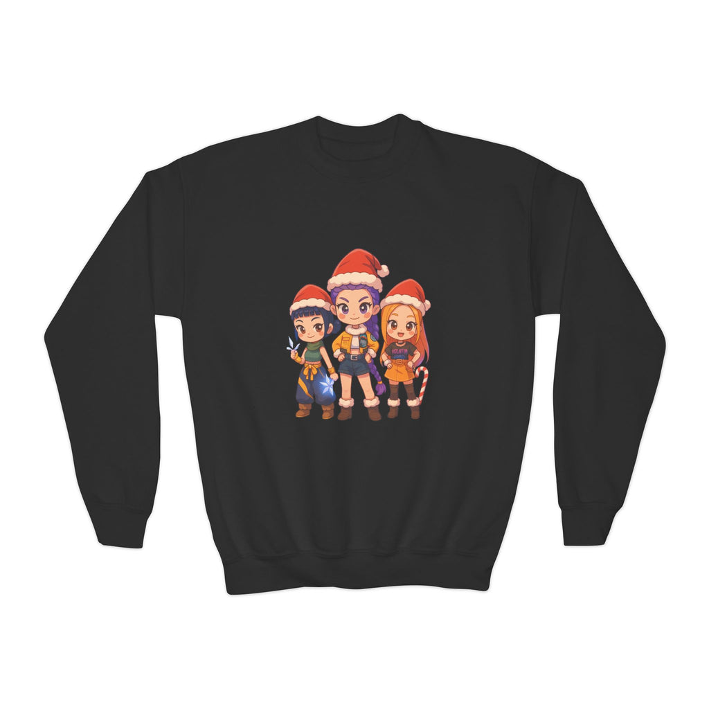 Kpop Demon Hunter Christmas Youth  Sweatshirt