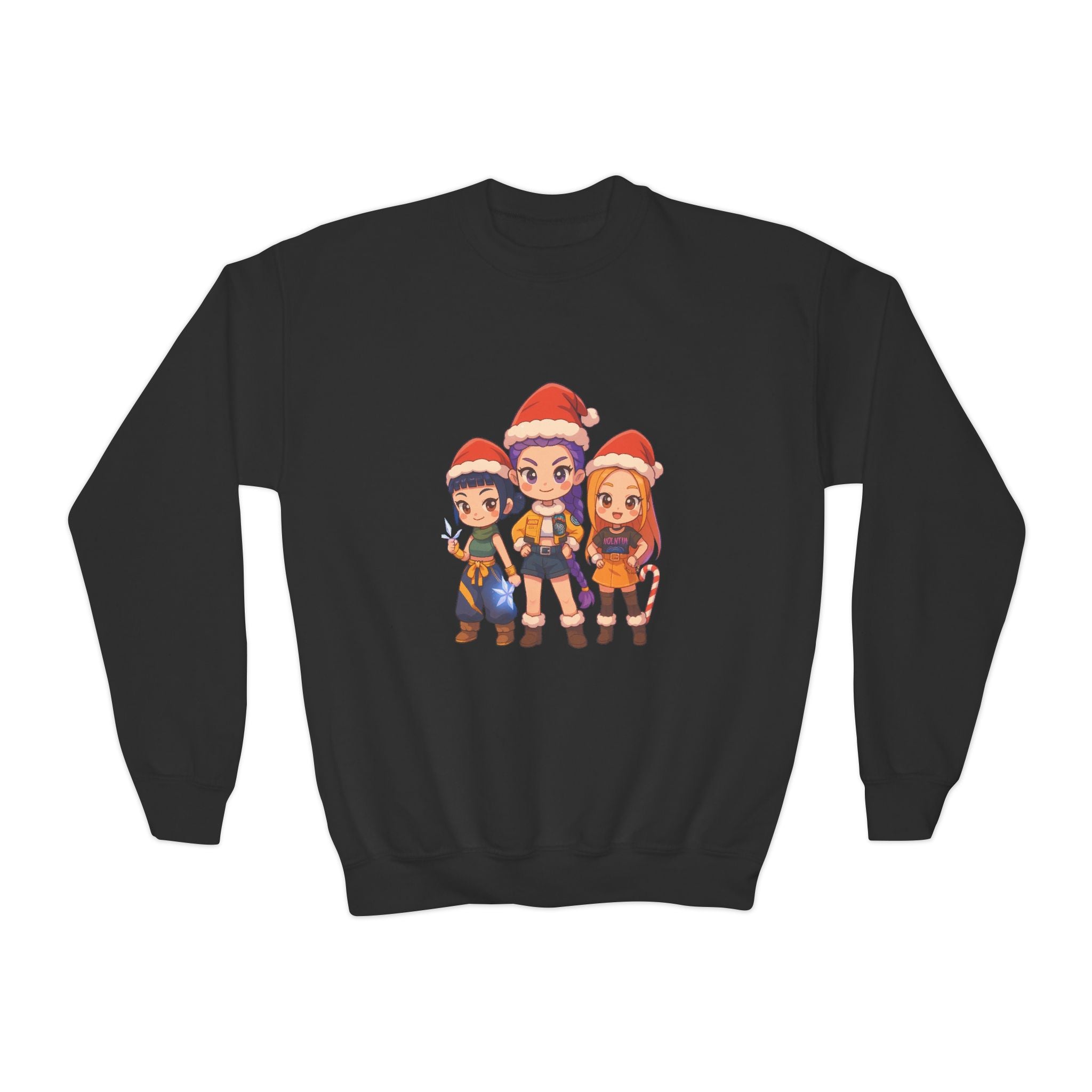 Kpop Demon Hunter Christmas Youth  Sweatshirt