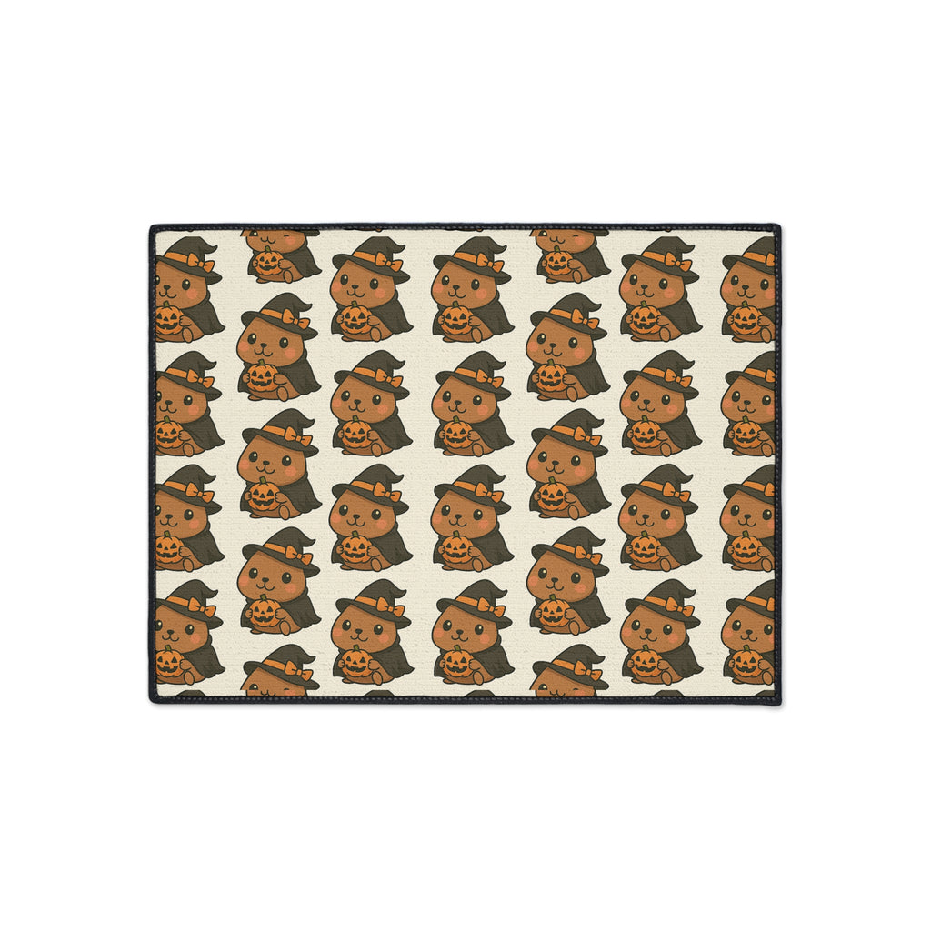 Capybara Halloween Heavy Duty Floor Mat