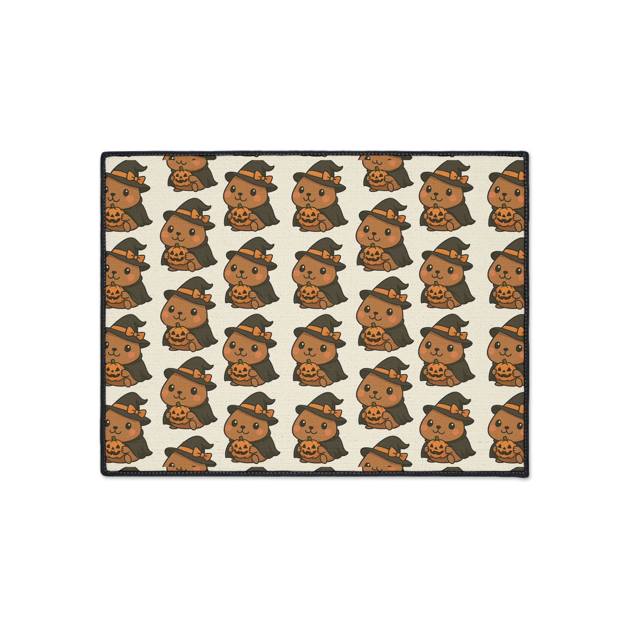 Capybara Halloween Heavy Duty Floor Mat