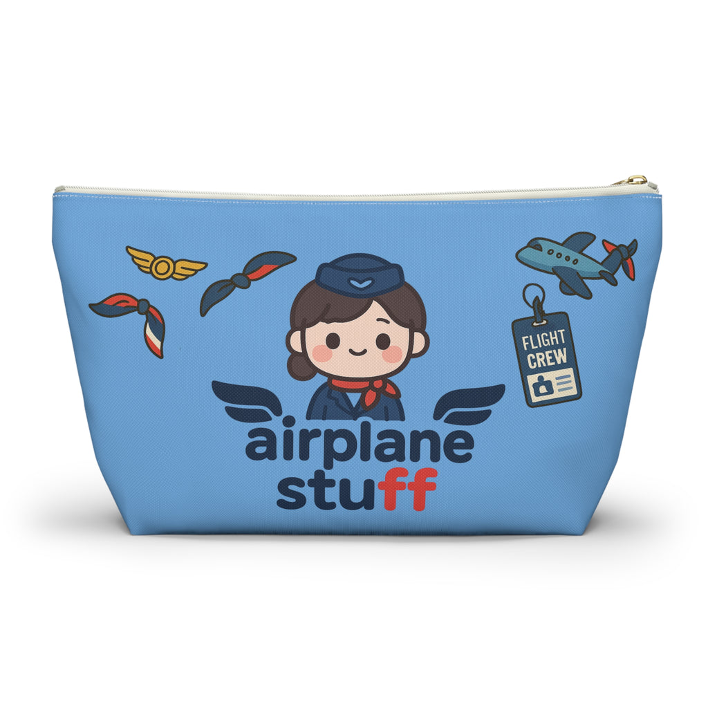 Flight Crew Accessory Pouch w T-bottom