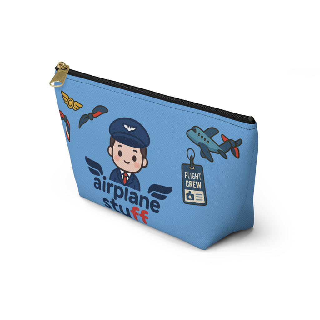 Flight Crew Accessory Pouch w T-bottom