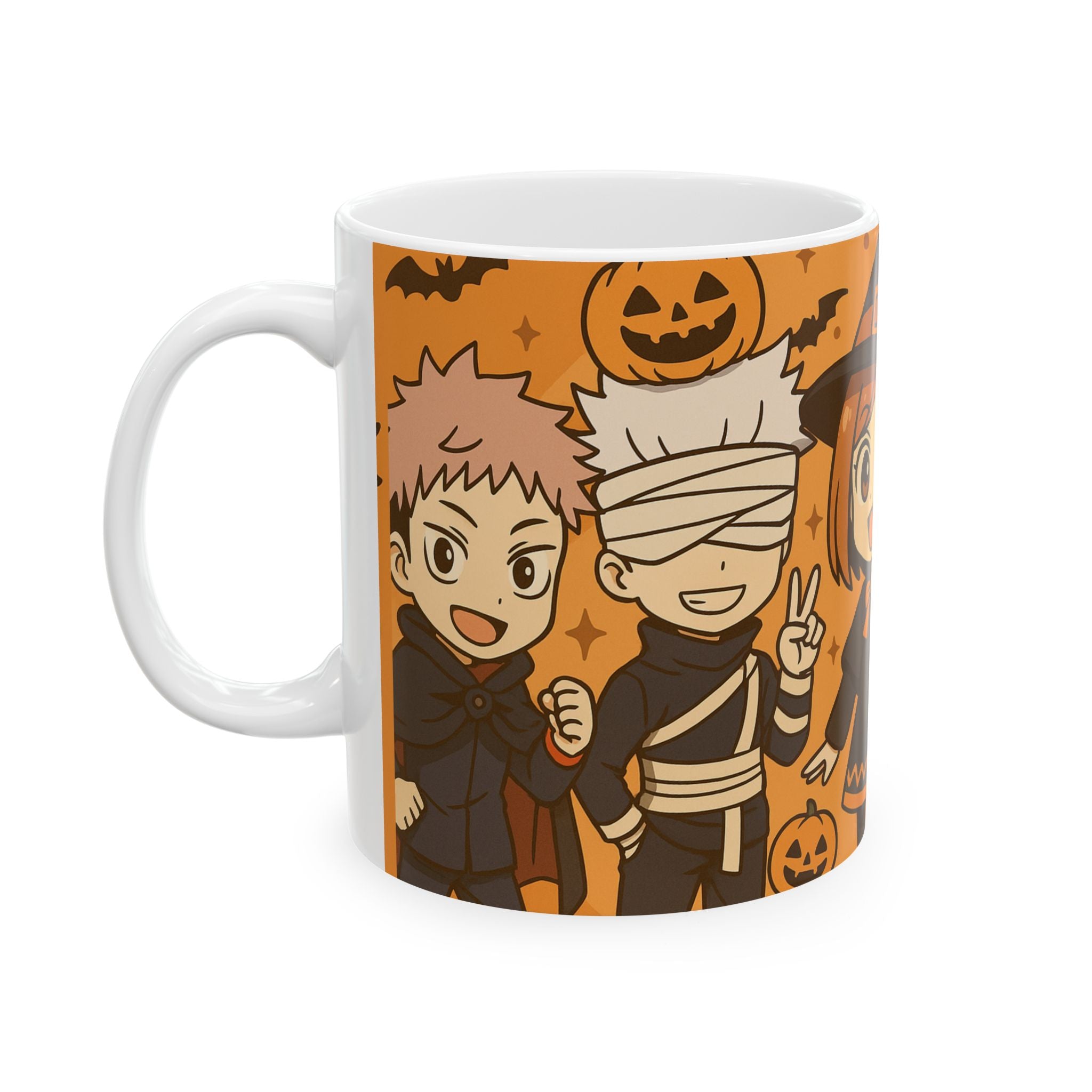 Jujutsu kaisen Anime Halloween Ceramic Mug, (11oz, 15oz)