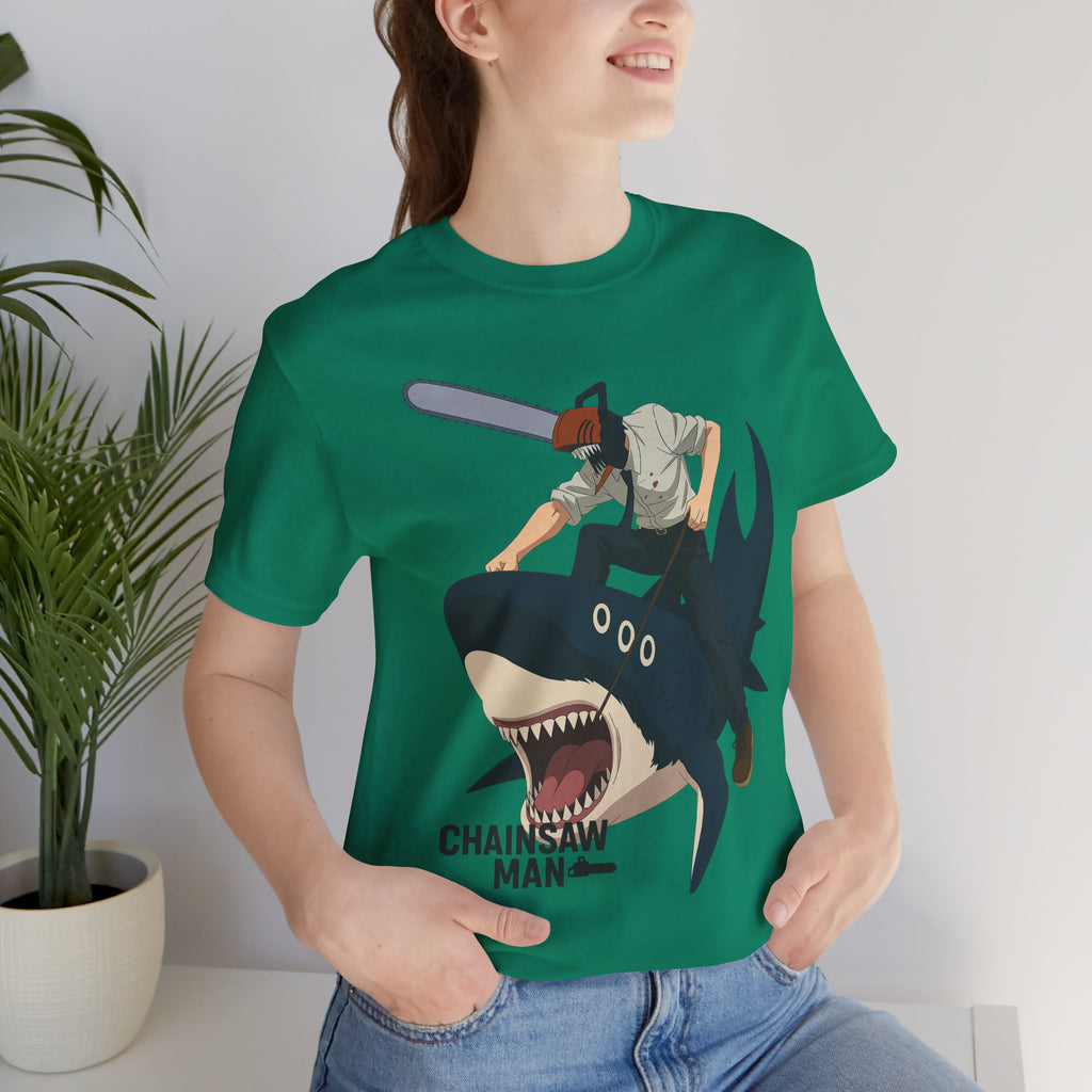 Chainsaw Man  Unisex Jersey Short Sleeve Tee