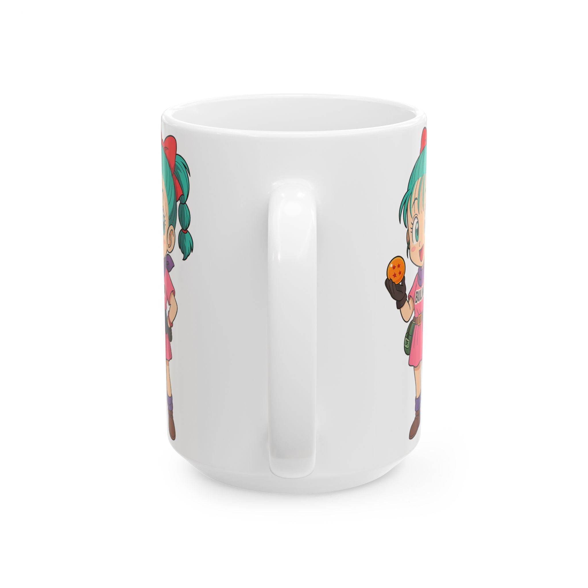 Bulma Anime Ceramic Mug, (11oz, 15oz)