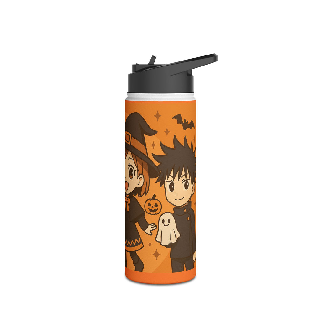 Jujutsu kaisen Anime Stainless Steel Water Bottle, Standard Lid