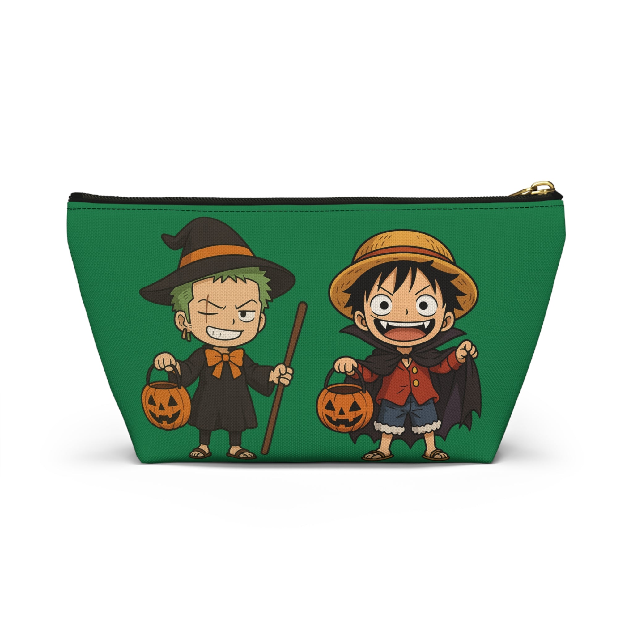 Luffy and Zoro Accessory Pouch w T-bottom
