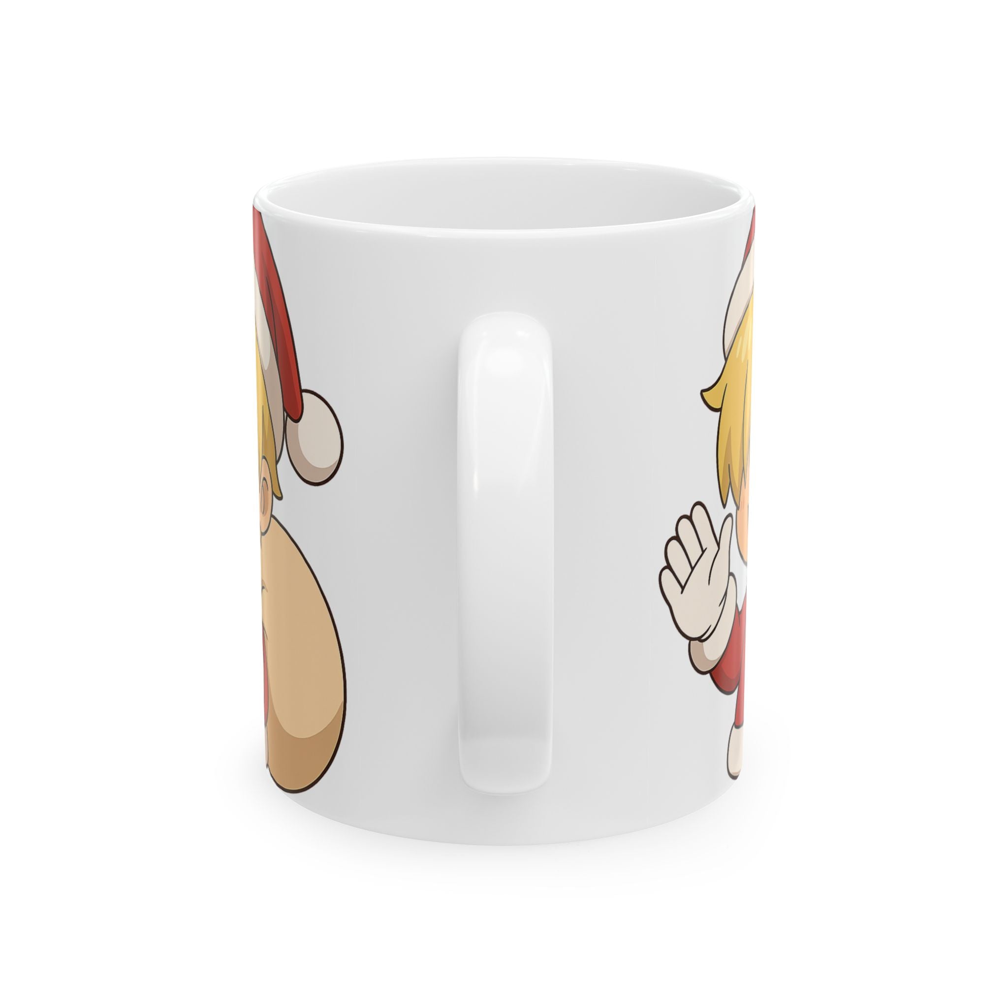 Christmas Sanji Anime Ceramic Mug, (11oz, 15oz)