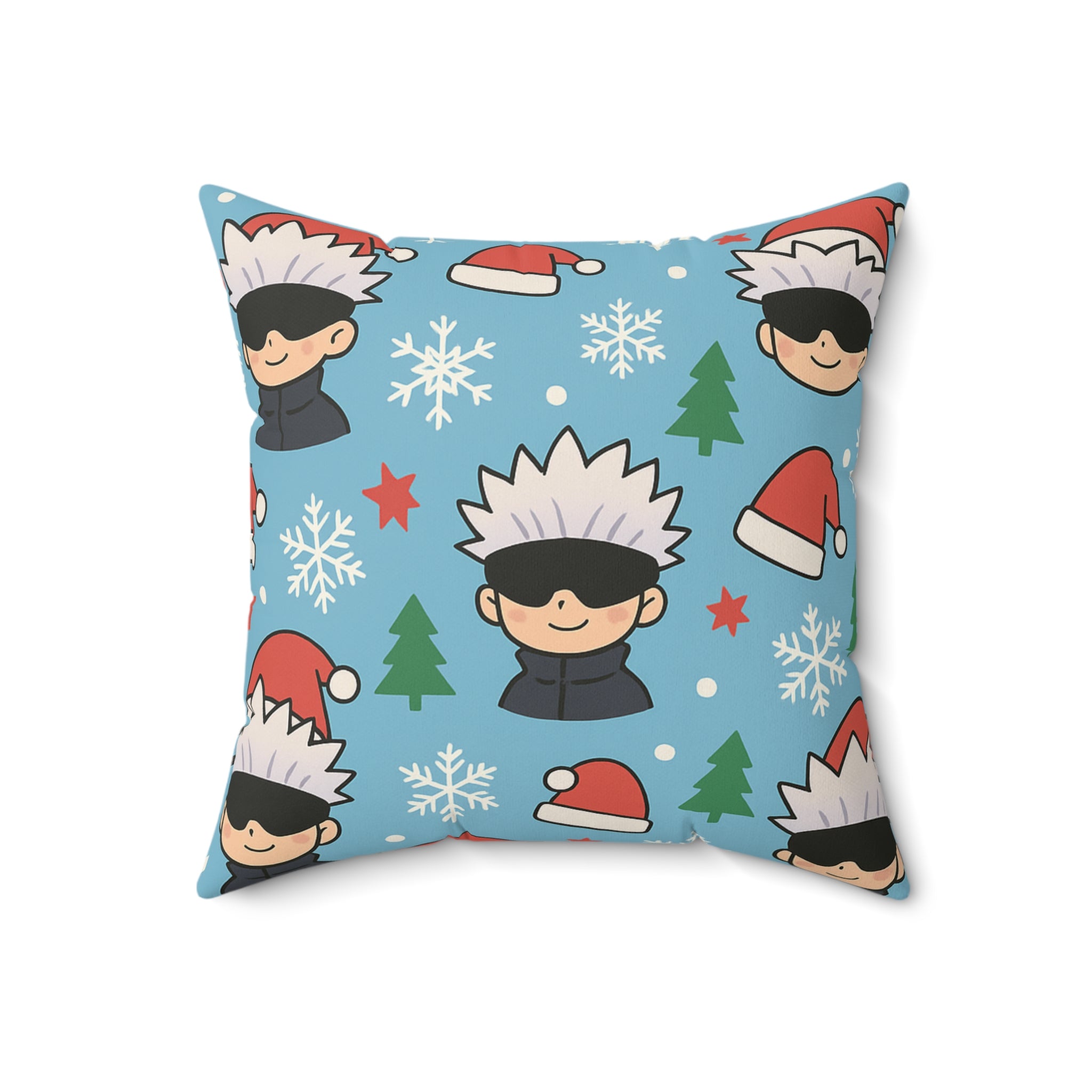 Gojo Christmas Spun Polyester Square Pillow