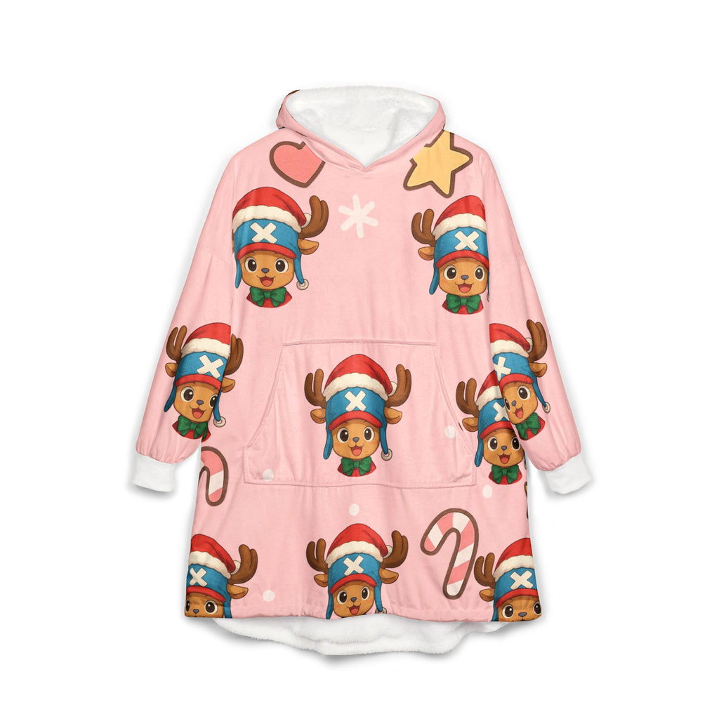 Chopper Christmas Hooded Blanket