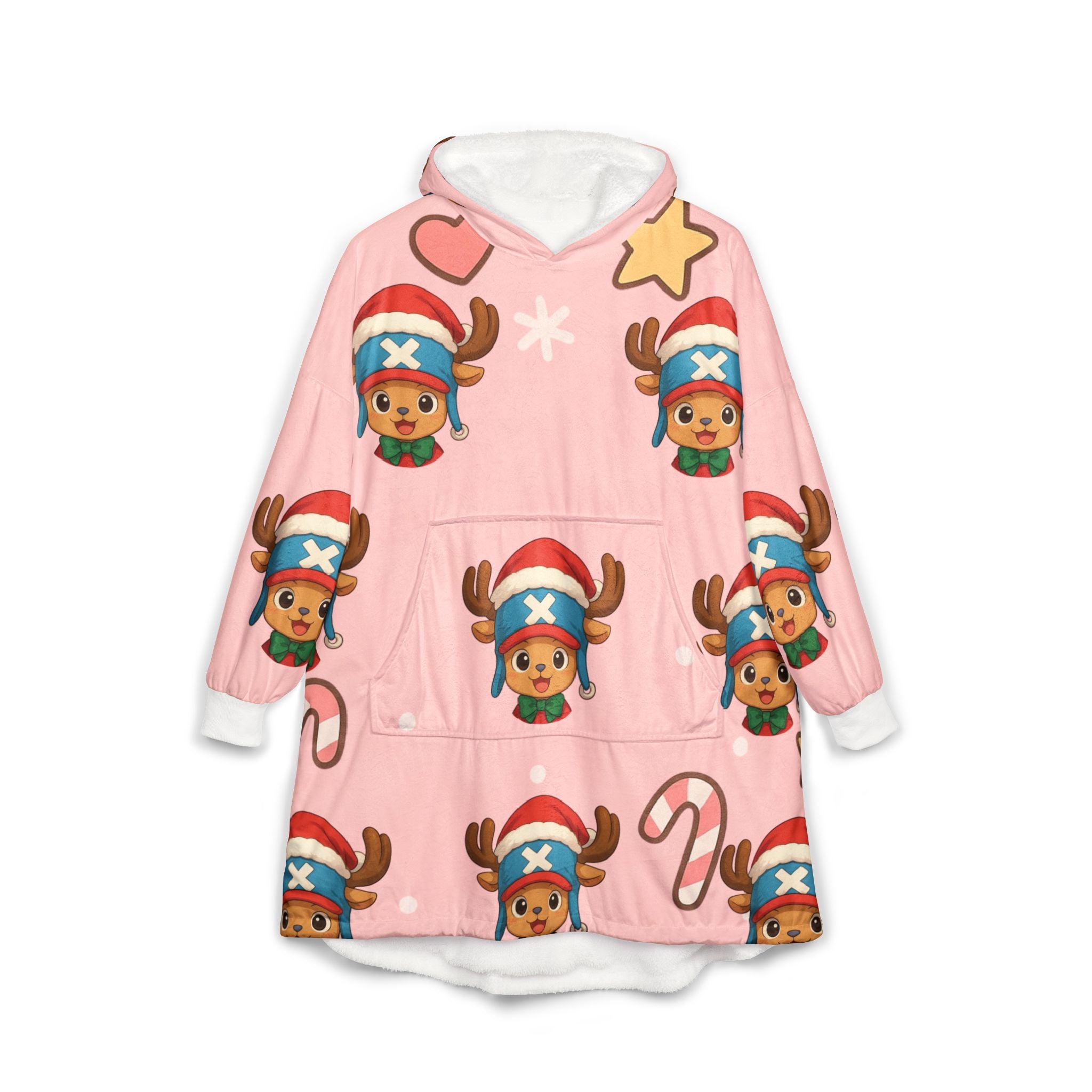 Chopper Christmas Hooded Blanket