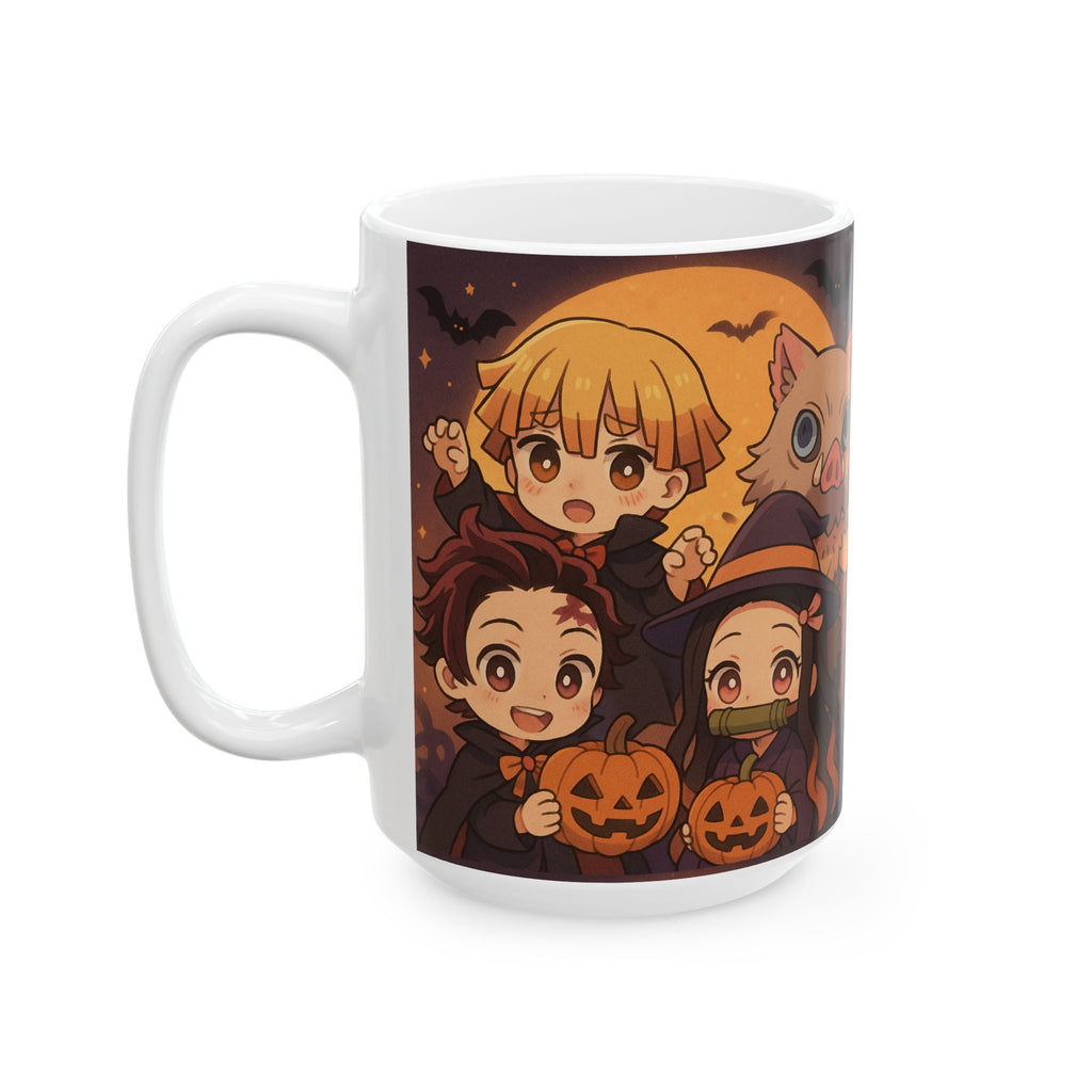 Anime Halloween Ceramic Mug, (11oz, 15oz)