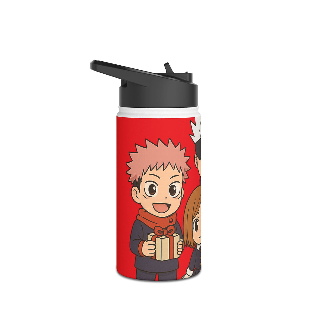 Jujutsu Kaisen Anime Stainless Steel Water Bottle, Standard Lid ( Solo Leveling)