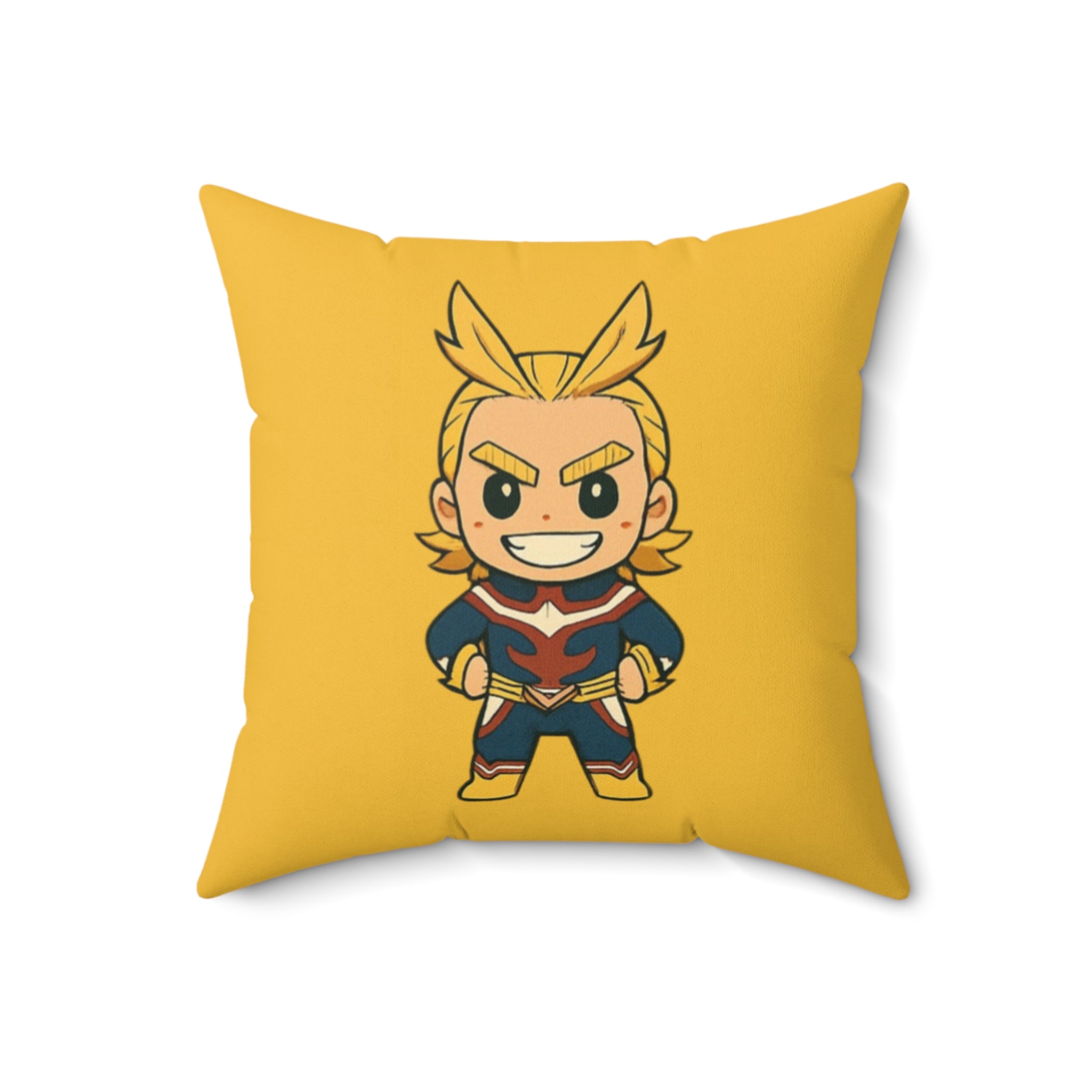 All Might Spun Polyester Square Pillow