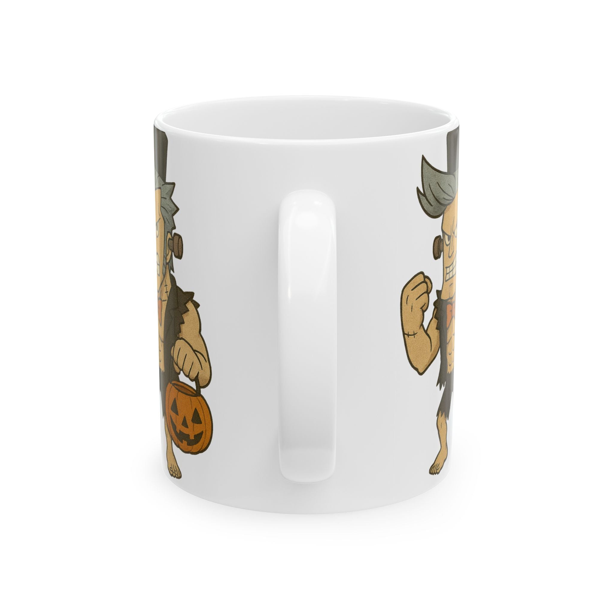 Halloween Franky Anime Ceramic Mug, (11oz, 15oz)