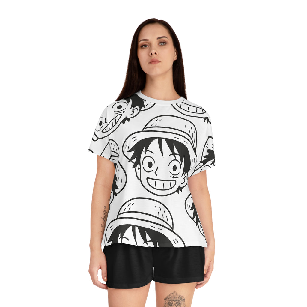 Luffy Women's Short Pajama Set