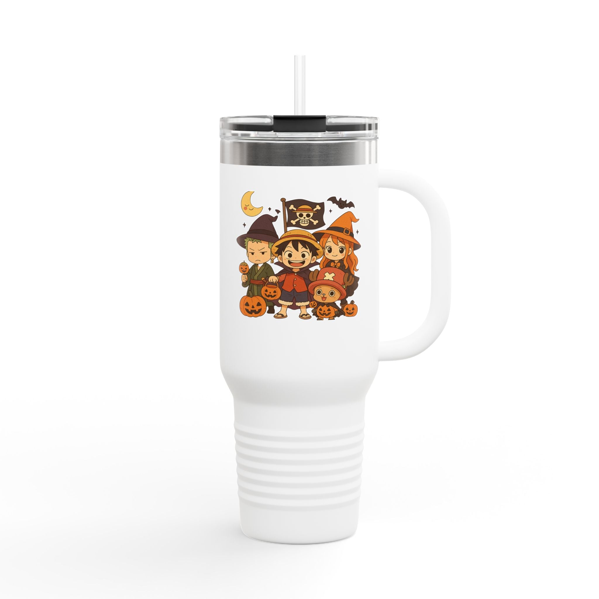 Anime one Piece Halloween Insulated Travel Mug, 40oz