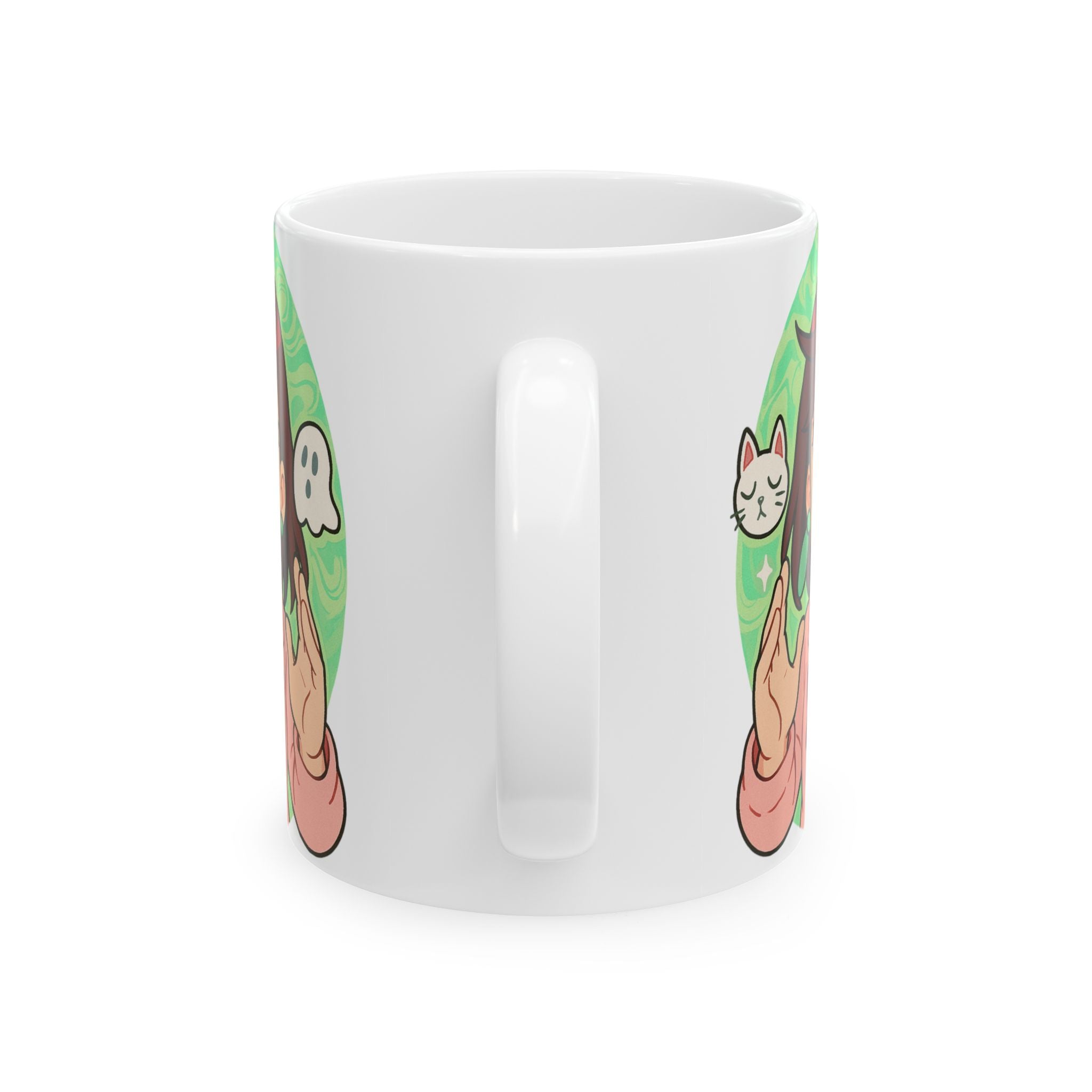 Anime Ceramic Mug, (11oz, 15oz)
