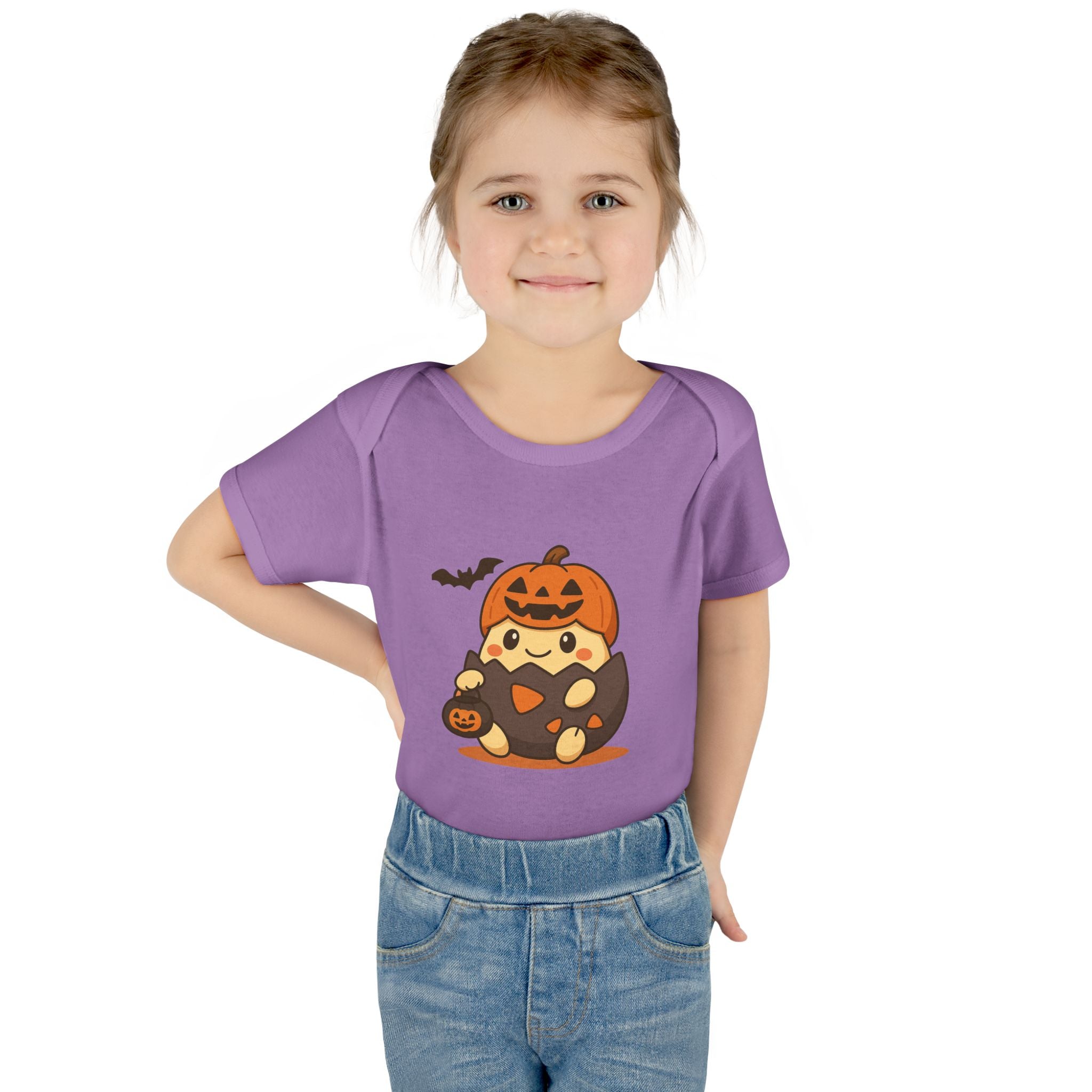 Halloween Anime Infant Baby Rib Bodysuit