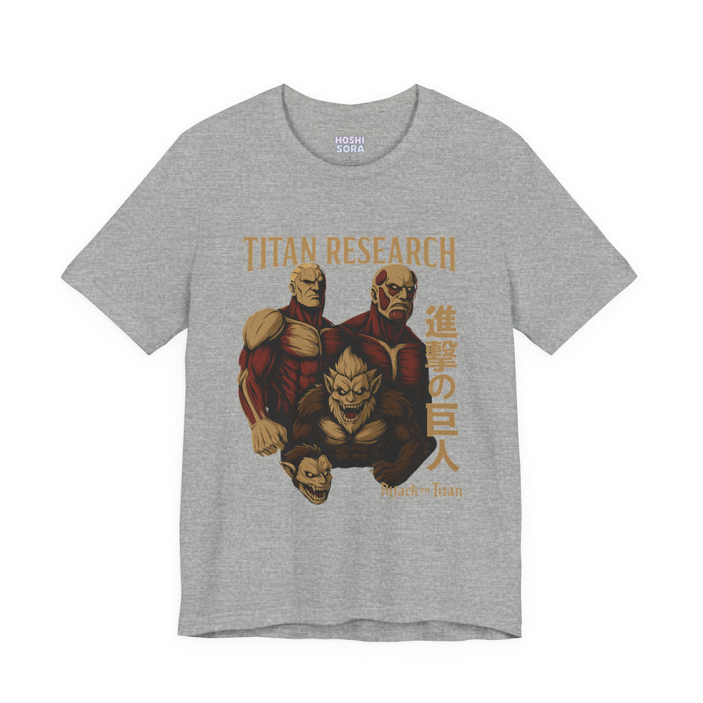 Attack on Titan Unisex Jersey Short Sleeve Tee
