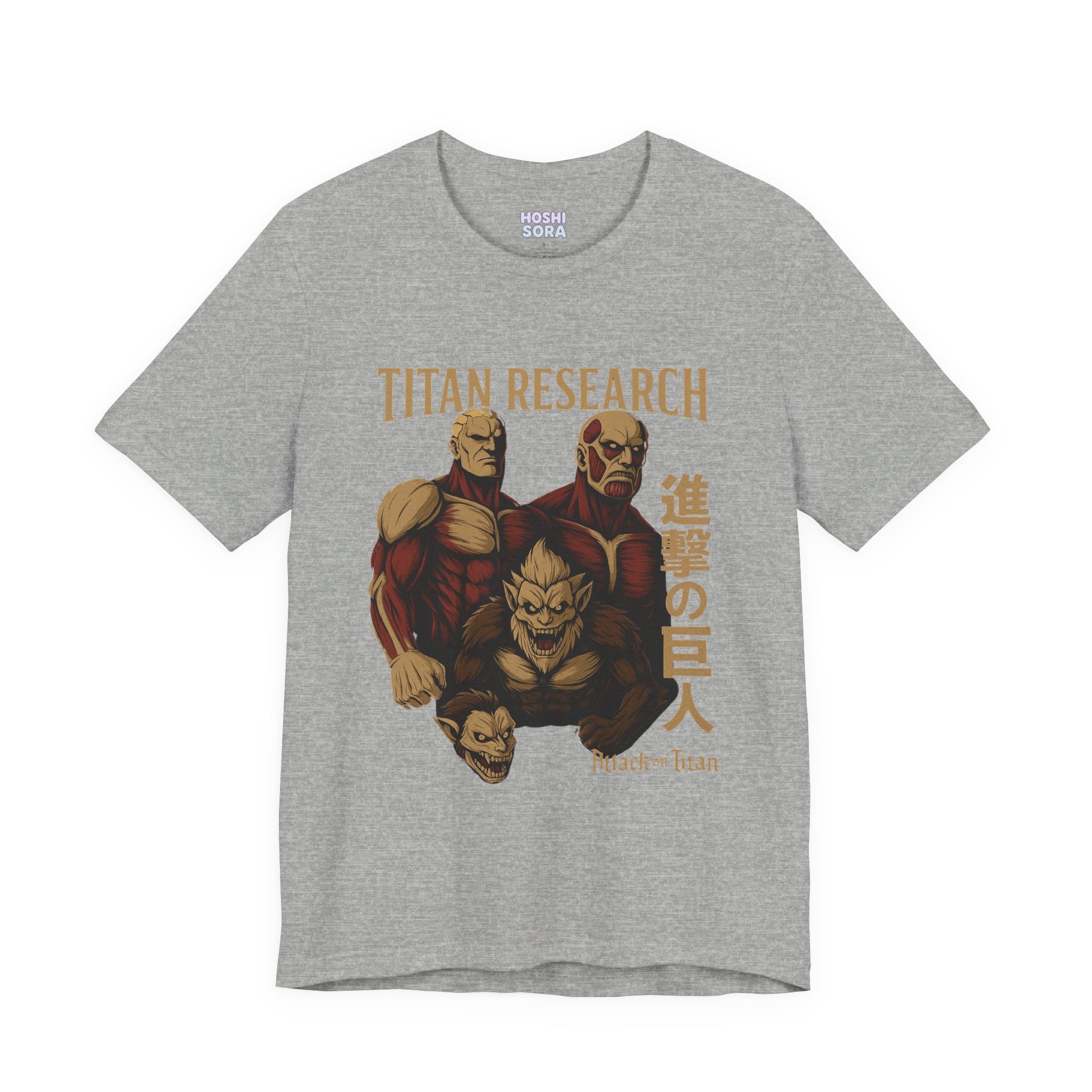 Attack on Titan Unisex Jersey Short Sleeve Tee