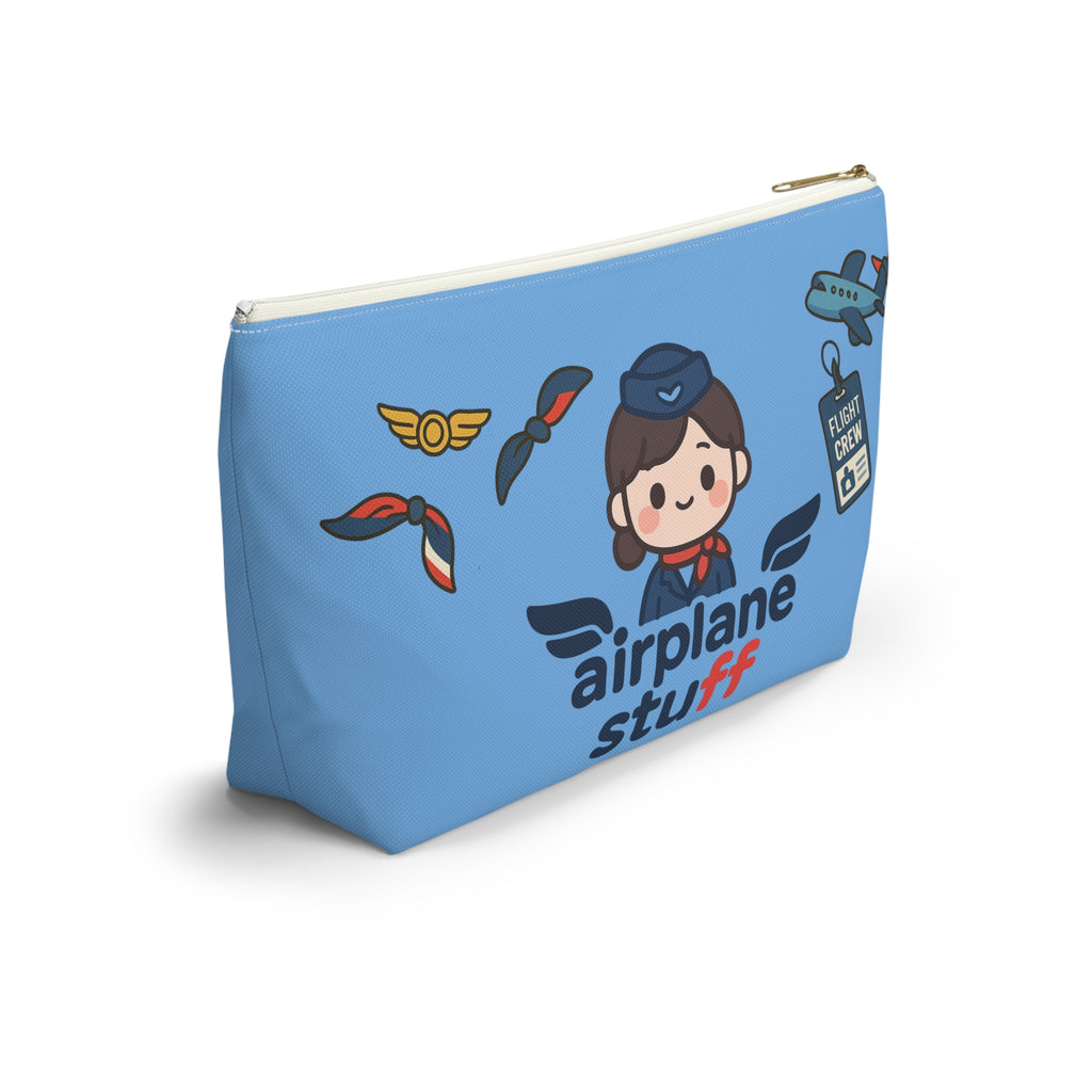 Flight Crew Accessory Pouch w T-bottom