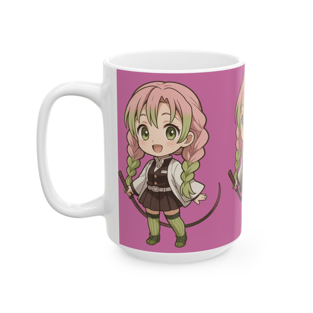 Demon Slayer Ceramic Mug, (11oz, 15oz)