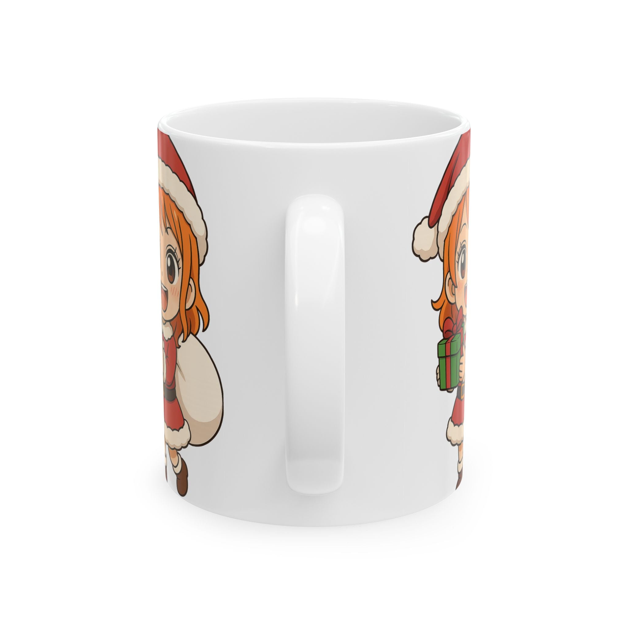 Christmas Nami Anime Ceramic Mug, (11oz, 15oz)