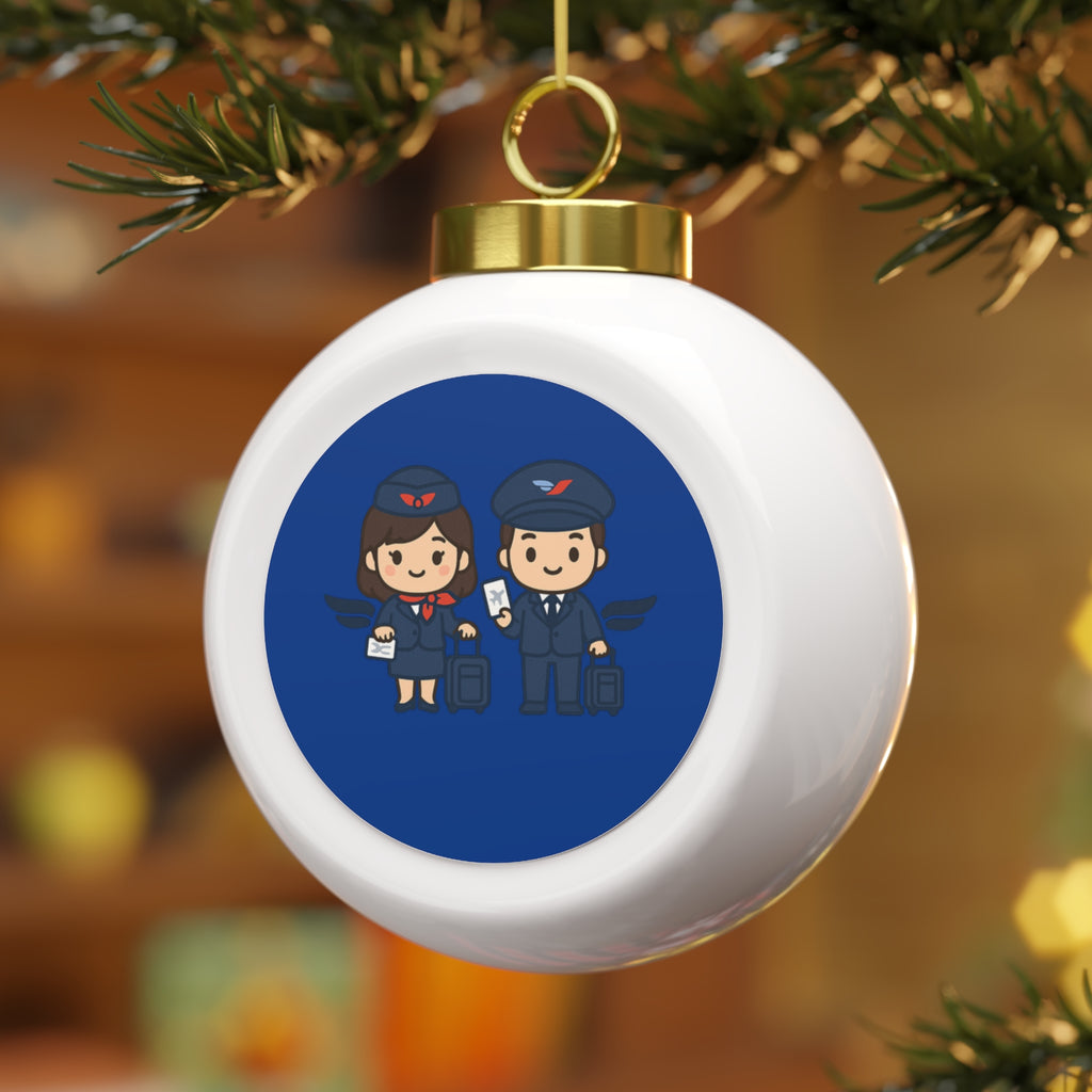 Flight  Crew Ball Ornament