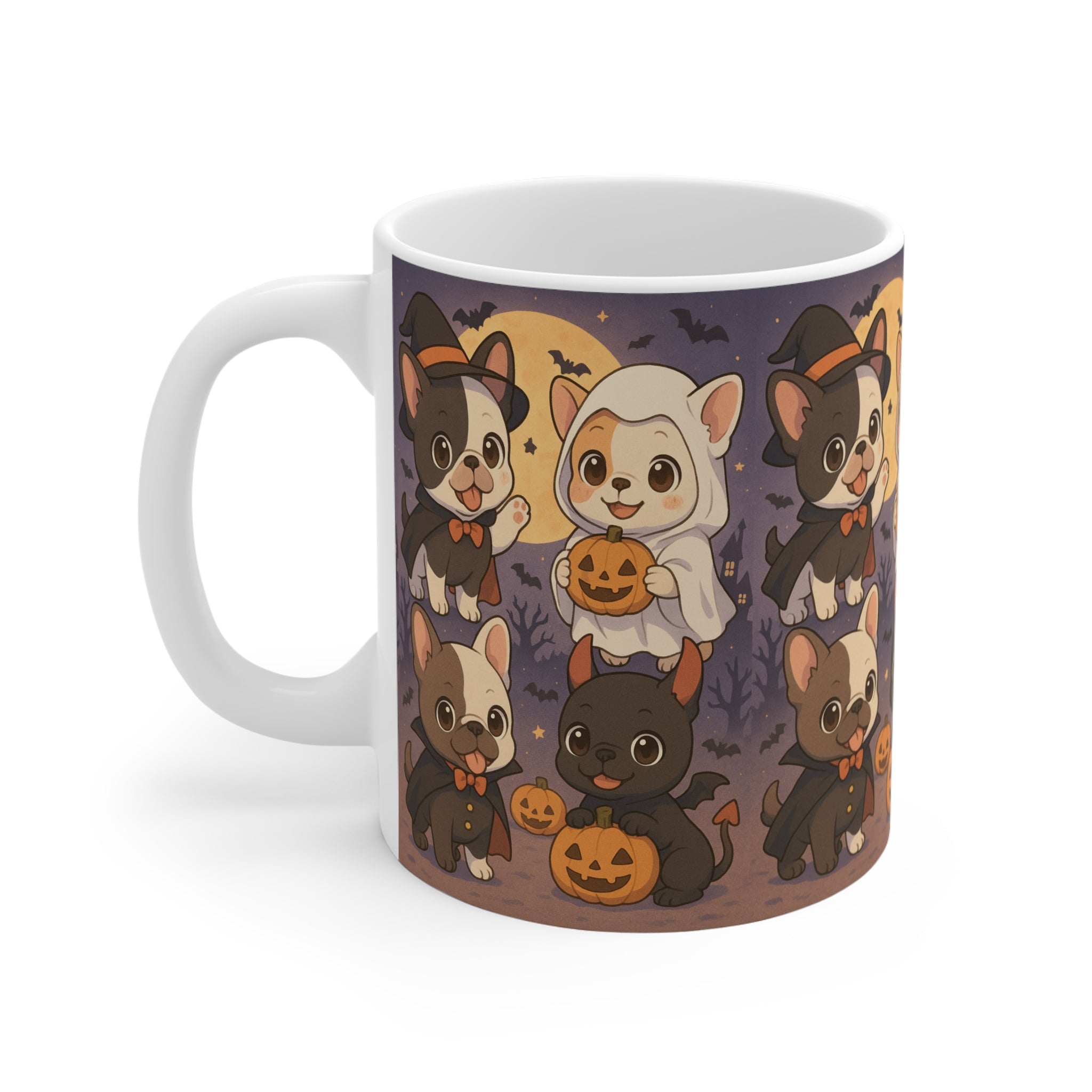Frenchie Halloween Mug 11oz