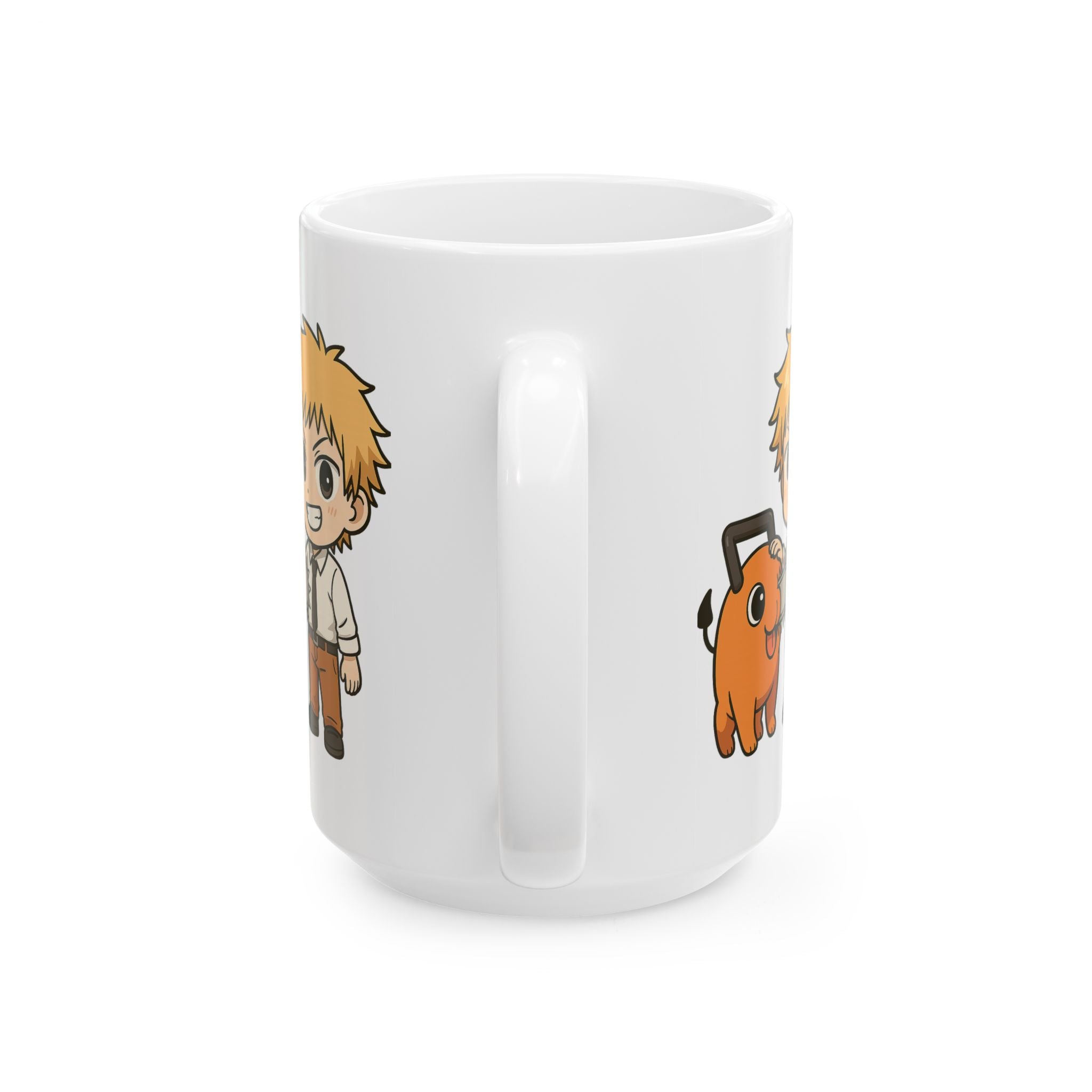 Chainsaw Man Anime  Ceramic Mug, (11oz, 15oz)