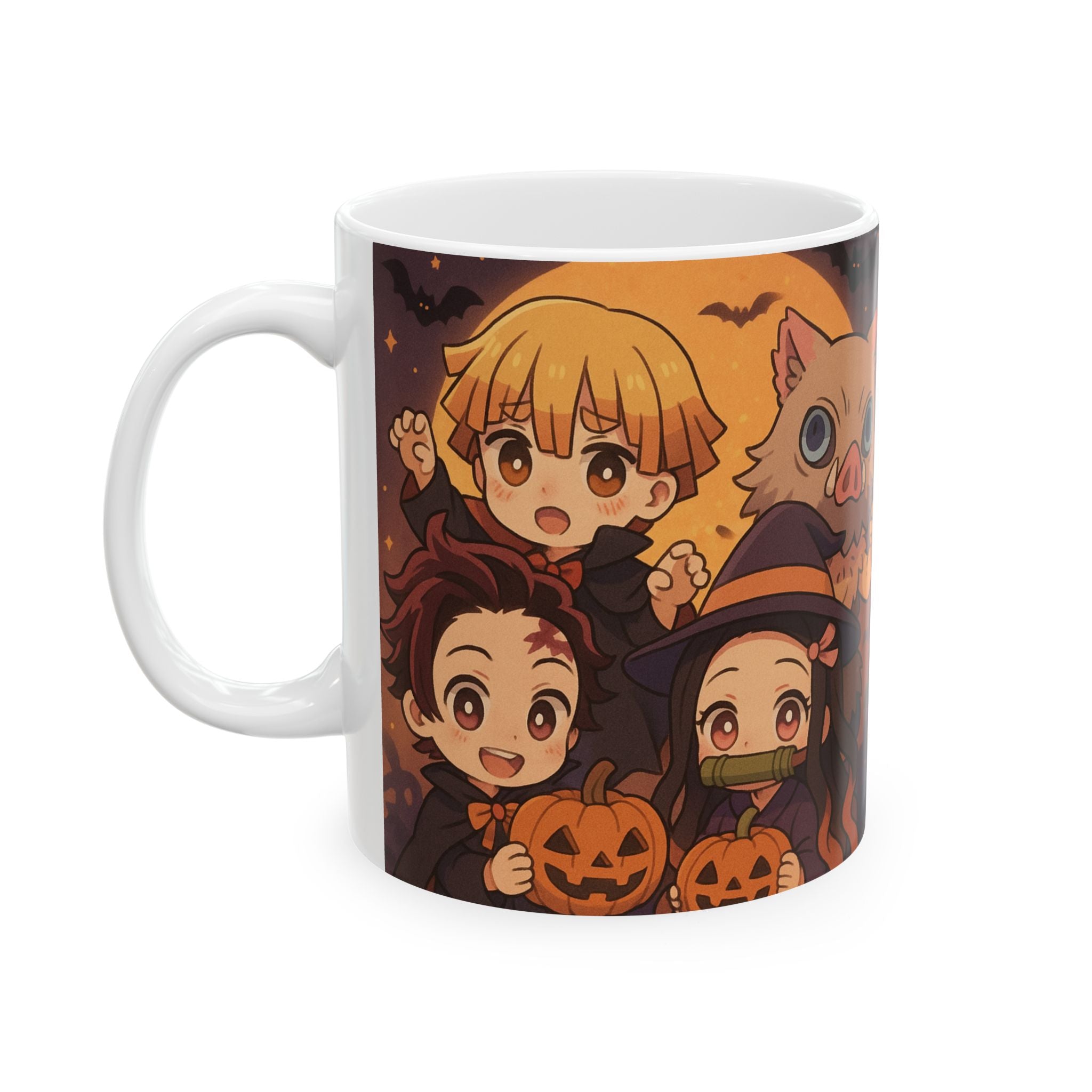 Anime Halloween Ceramic Mug, (11oz, 15oz)
