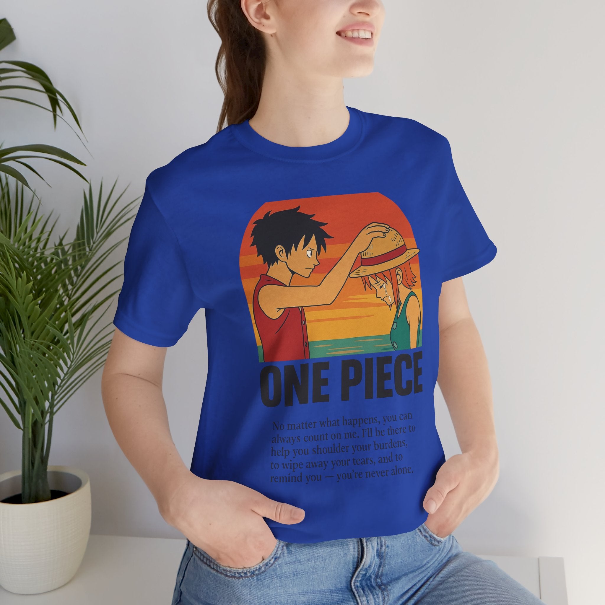 One Piece Unisex Jersey Short Sleeve Tee