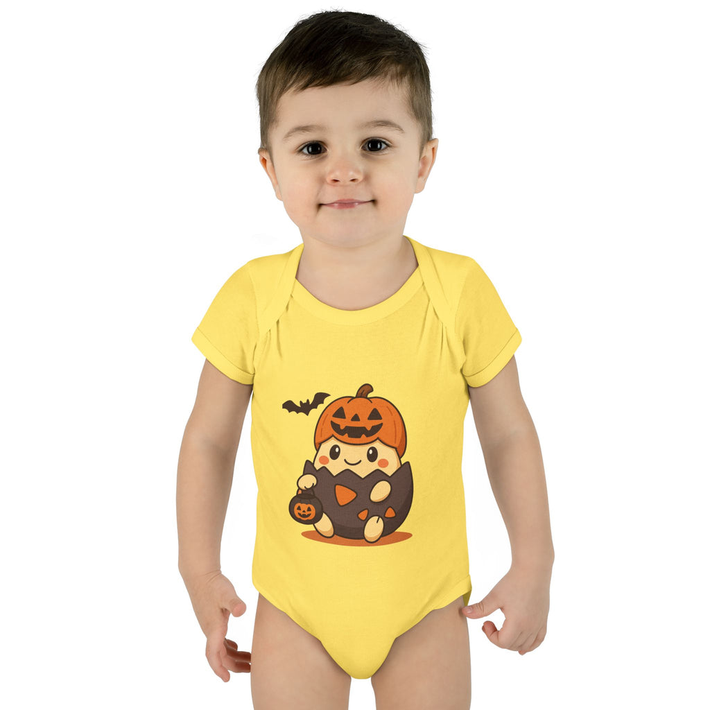 Halloween Anime Infant Baby Rib Bodysuit