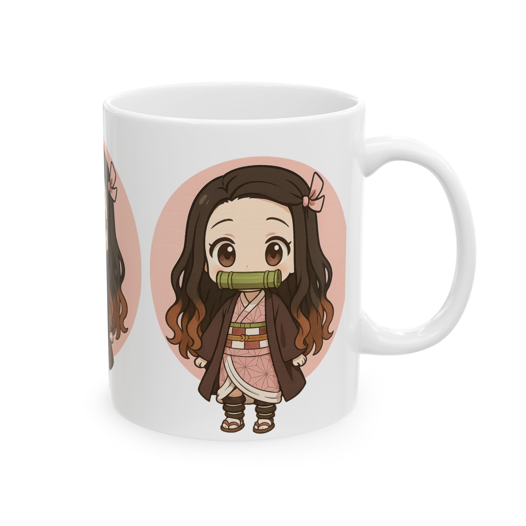 Demon Slayer Ceramic Mug, (11oz, 15oz)
