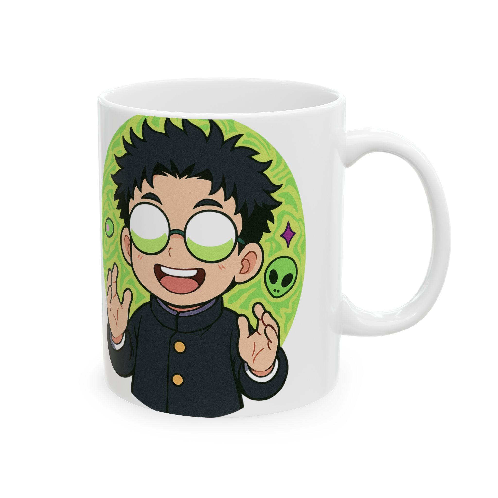 Anime Ceramic Mug, (11oz, 15oz)