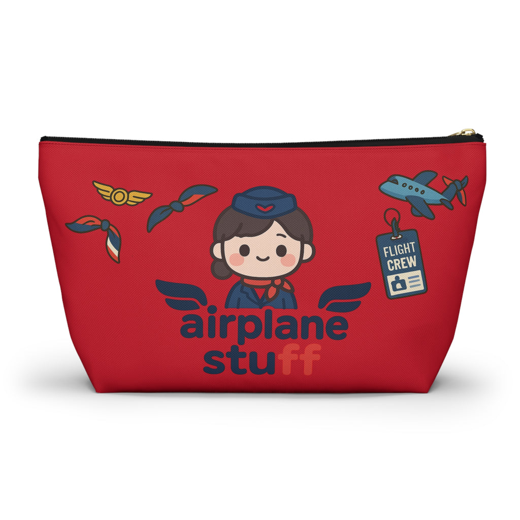 Flight Crew Accessory Pouch w T-bottom