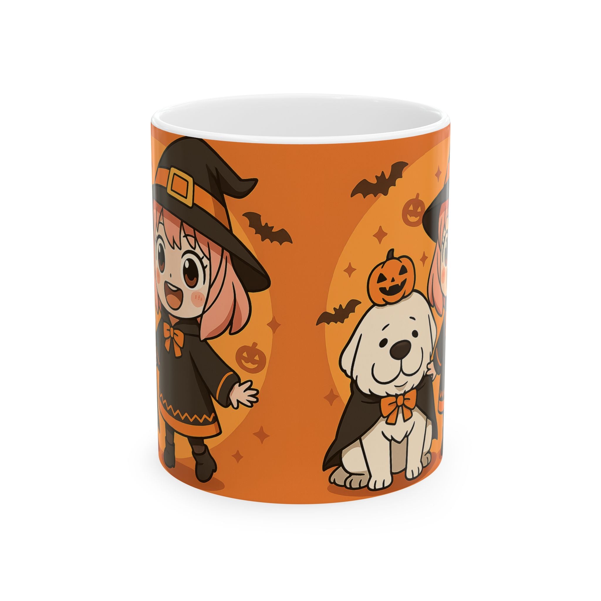 Spy x Family Anime Halloween Ceramic Mug, (11oz, 15oz)