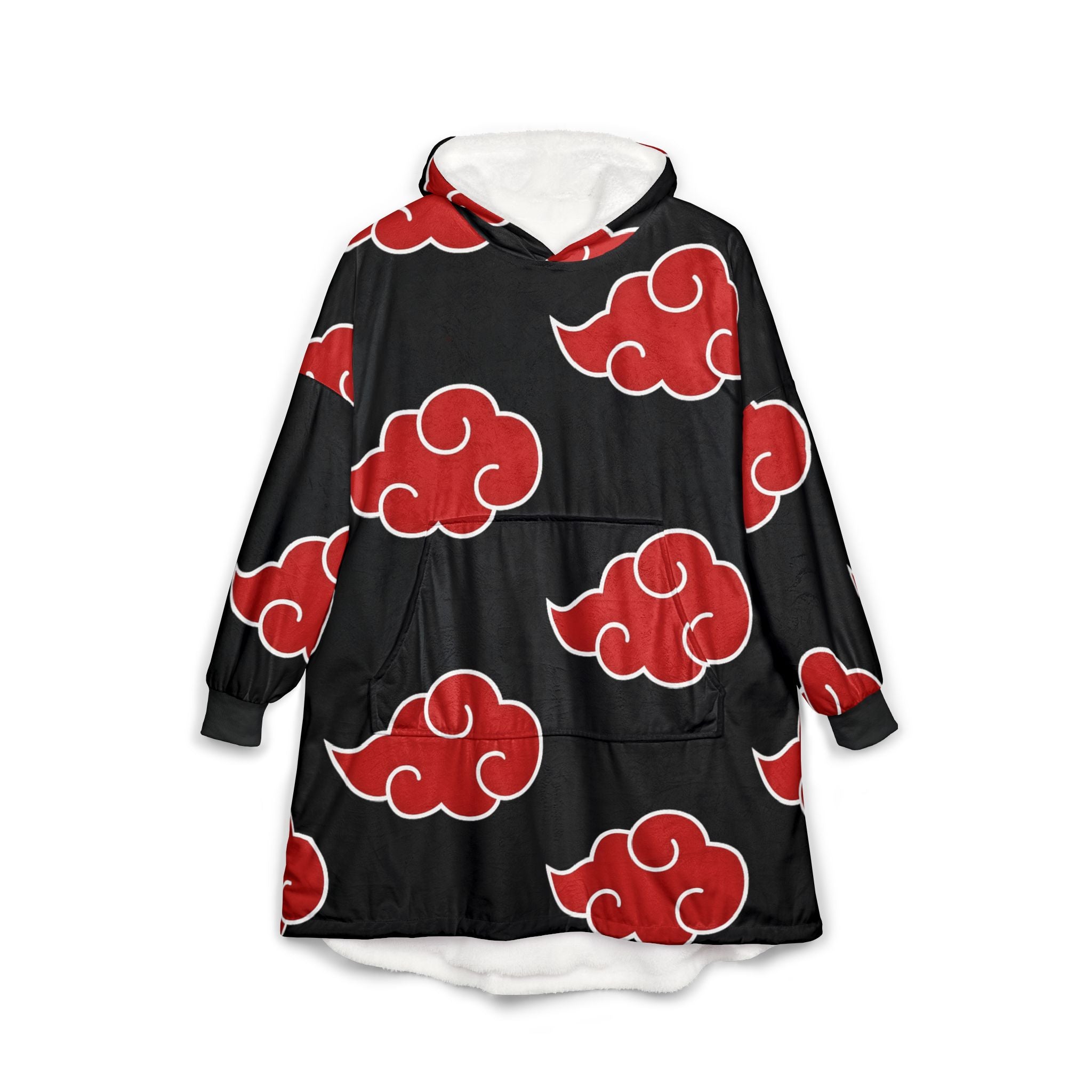 Naruto Hooded Blanket, Japanese Style Wearable Blanket