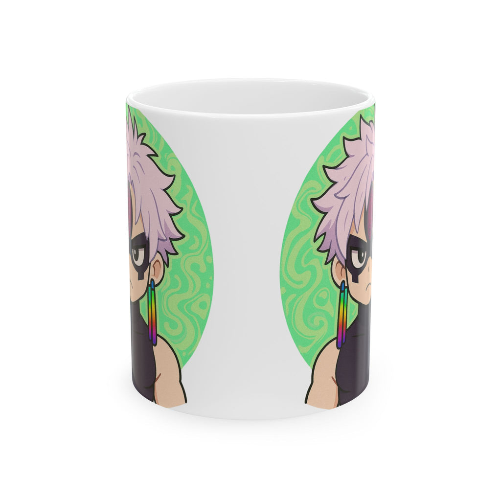 Dandadan Anime Ceramic Mug, (11oz, 15oz)