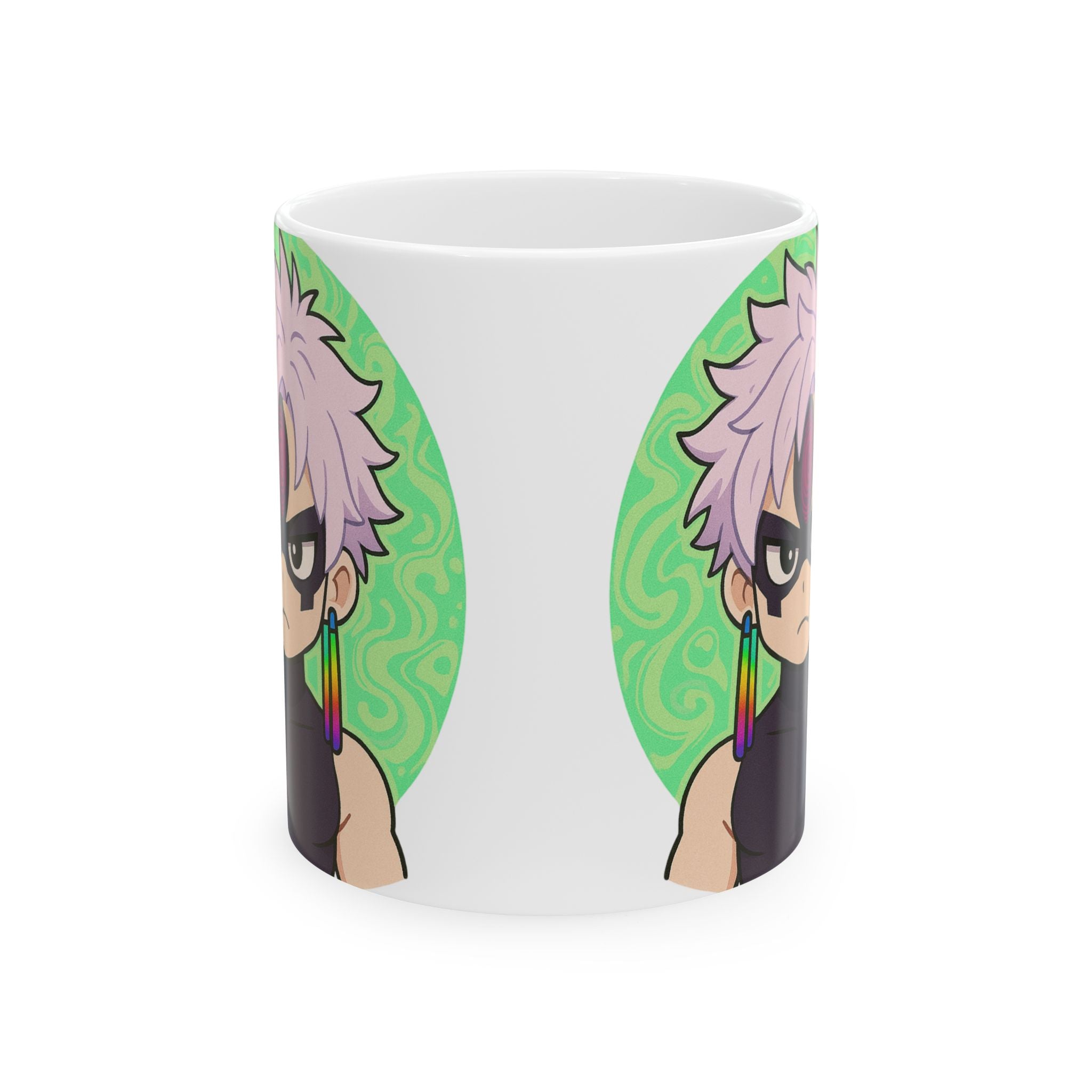 Dandadan Anime Ceramic Mug, (11oz, 15oz)