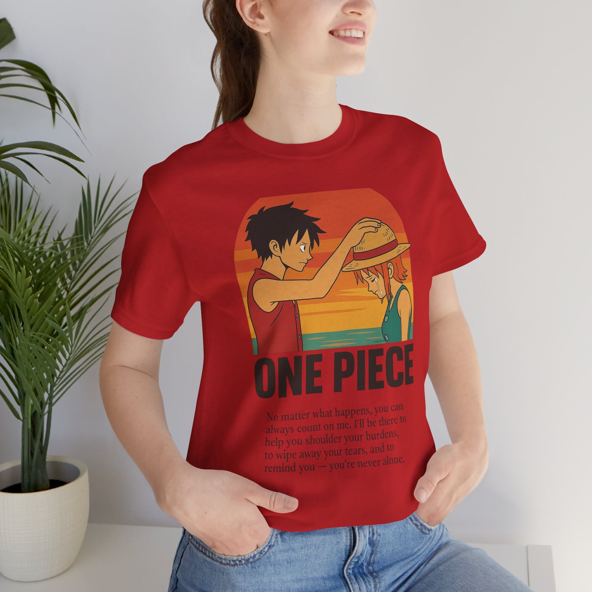 One Piece Unisex Jersey Short Sleeve Tee